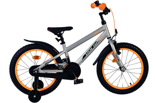 Volare Rocky Kinderfiets - Jongens - 18 inch - Grijs 1 Volare Rocky Kinderfiets - Jongens - 18 inch - Grijs