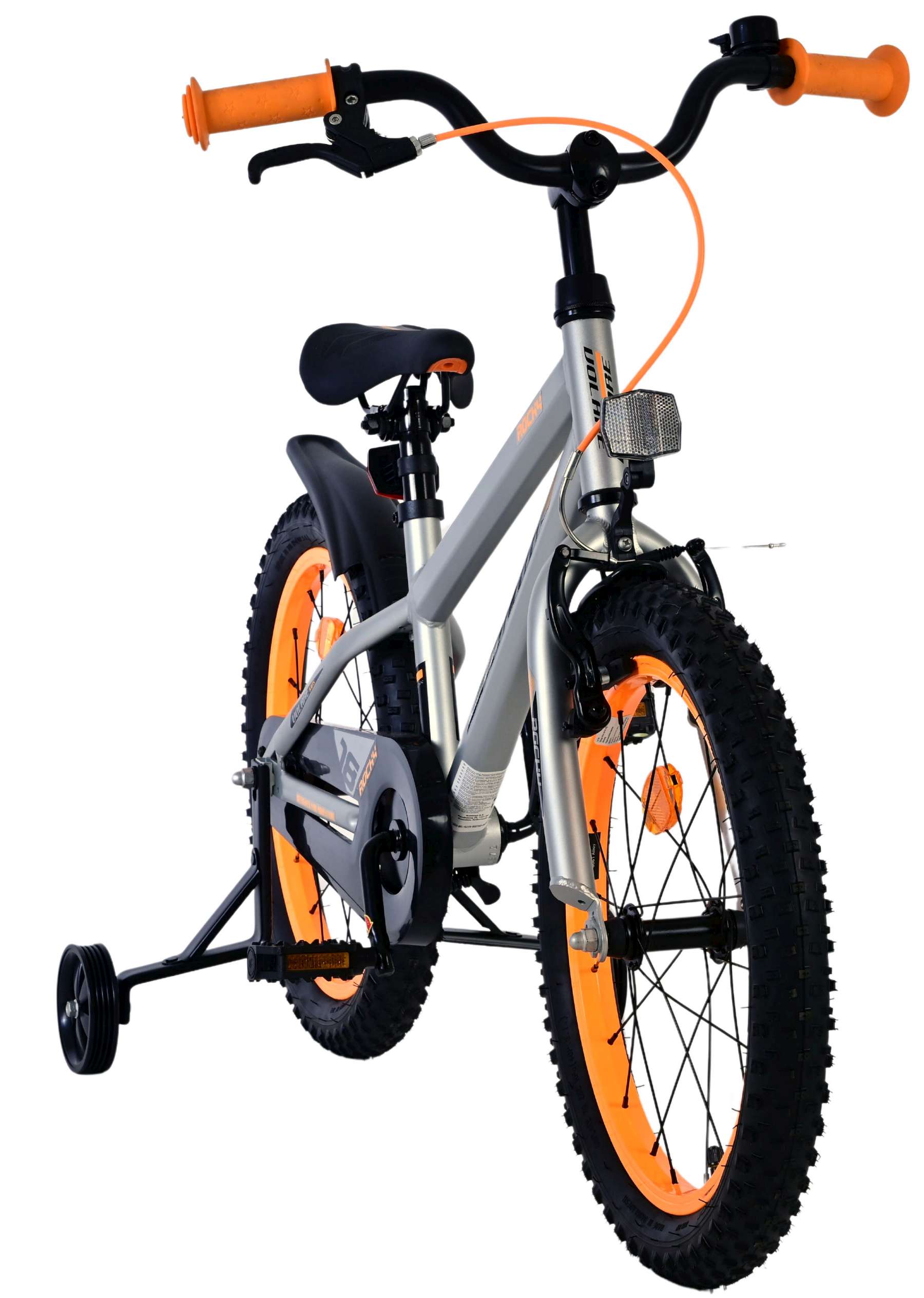 Volare Rocky Kinderfiets - Jongens - 18 inch - Grijs 5 Volare Rocky Kinderfiets - Jongens - 18 inch - Grijs - Afbeelding 5