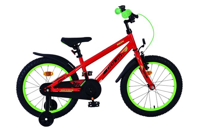 Volare Rocky Kinderfiets - Jongens - 18 inch - Rood 1 Volare Rocky Kinderfiets - Jongens - 18 inch - Rood
