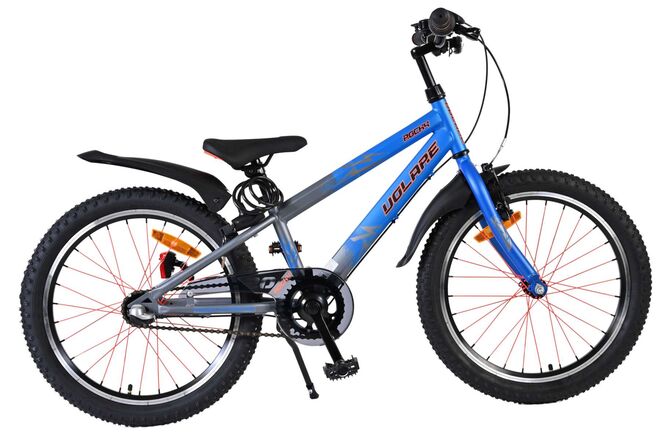 Volare Rocky Kinderfiets - 20 inch - 3 speed - Blauw/Grijs 1 Volare Rocky Kinderfiets - 20 inch - 3 speed - Blauw/Grijs