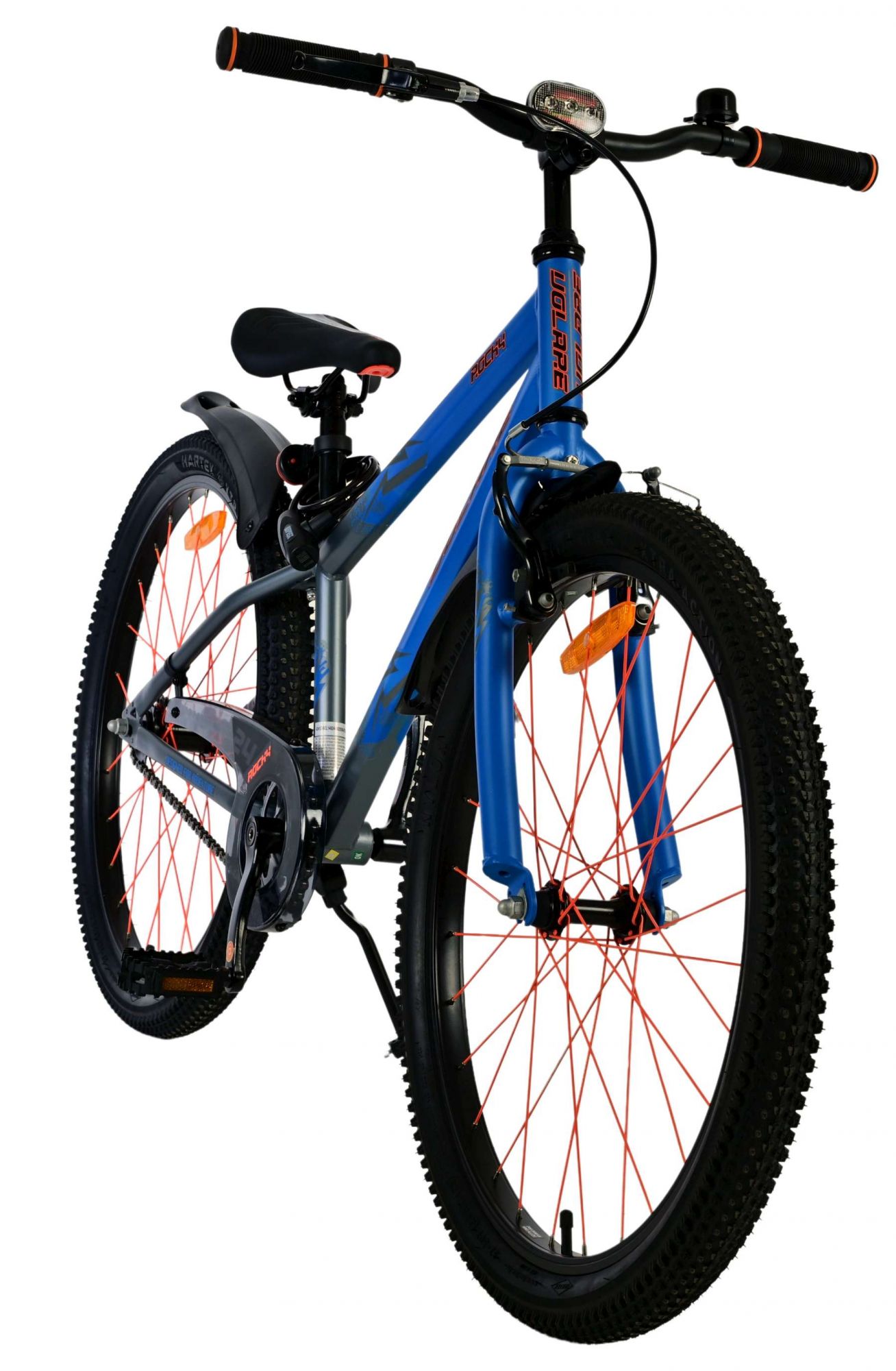 Volare Rocky Kinderfiets - Jongens - 24 inch - Blauw 5 Volare Rocky Kinderfiets - Jongens - 24 inch - Blauw - Afbeelding 5