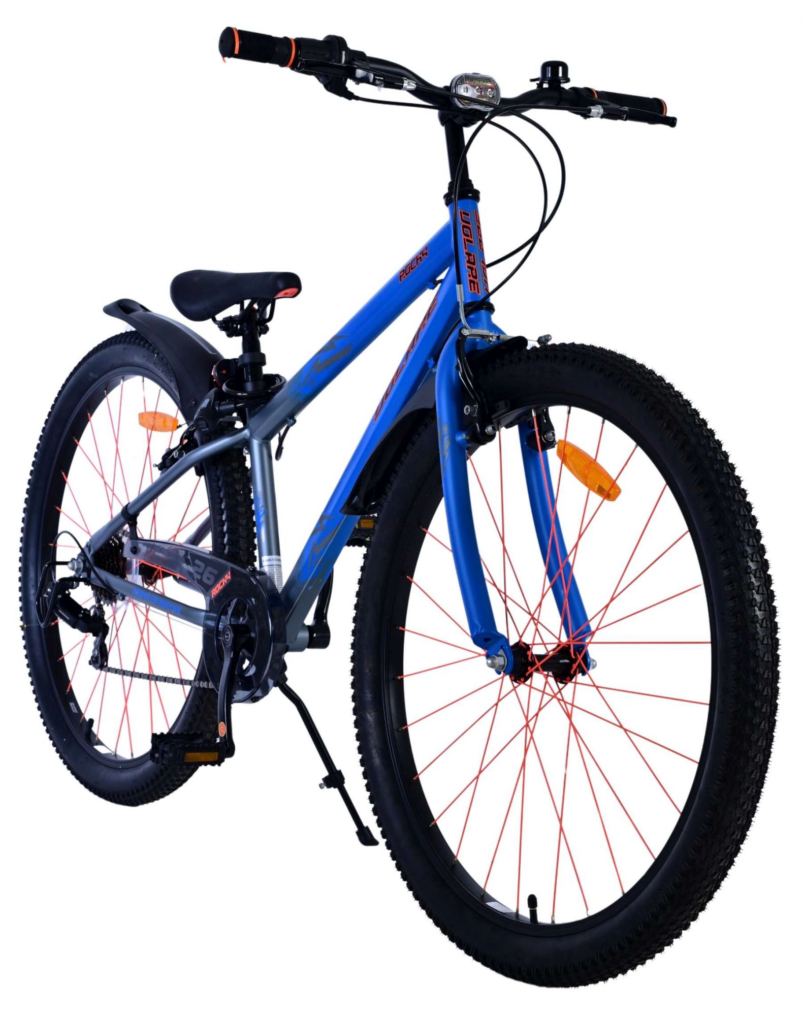 Volare Rocky Kinderfiets - 26 inch – Blauw – 7 versnellingen 6 Volare Rocky Kinderfiets - 26 inch – Blauw – 7 versnellingen - Afbeelding 6