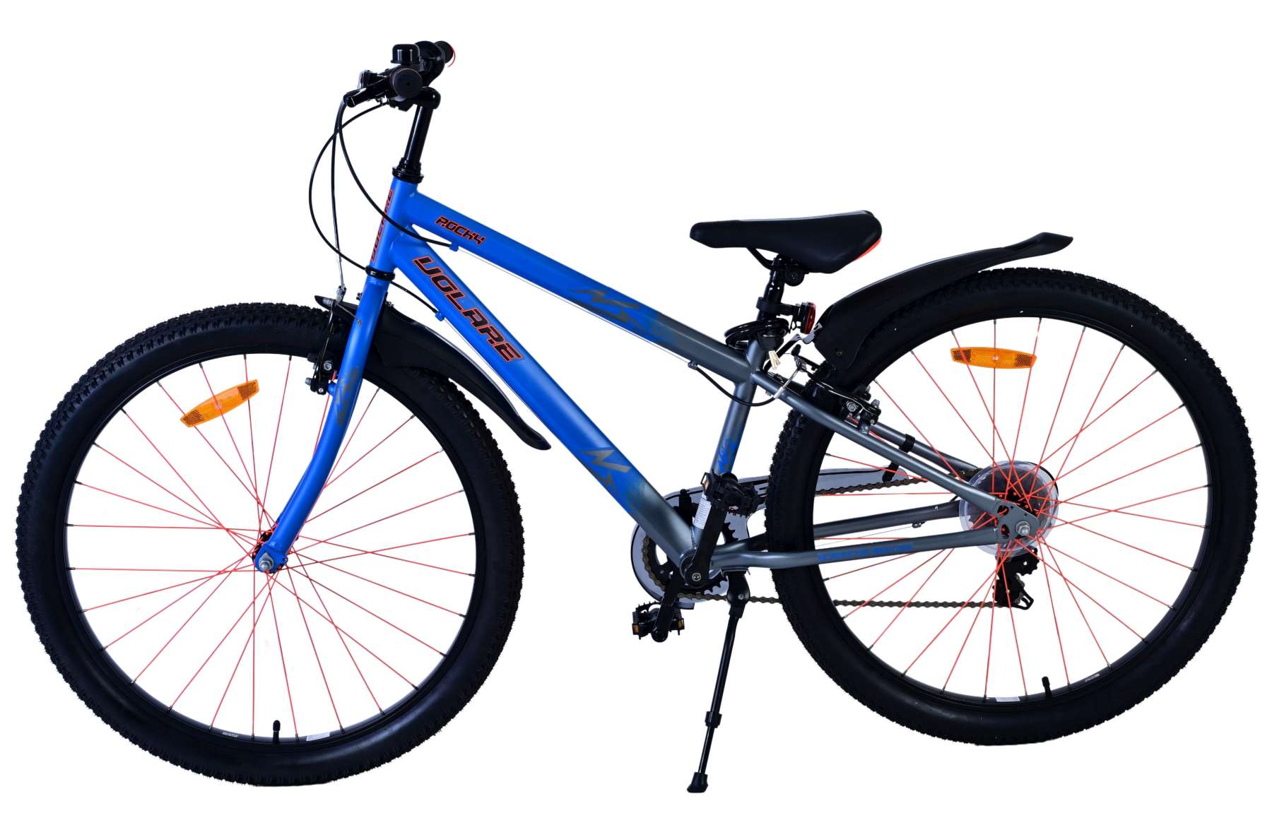 Volare Rocky Kinderfiets - 26 inch – Blauw – 7 versnellingen 8 Volare Rocky Kinderfiets - 26 inch – Blauw – 7 versnellingen - Afbeelding 8
