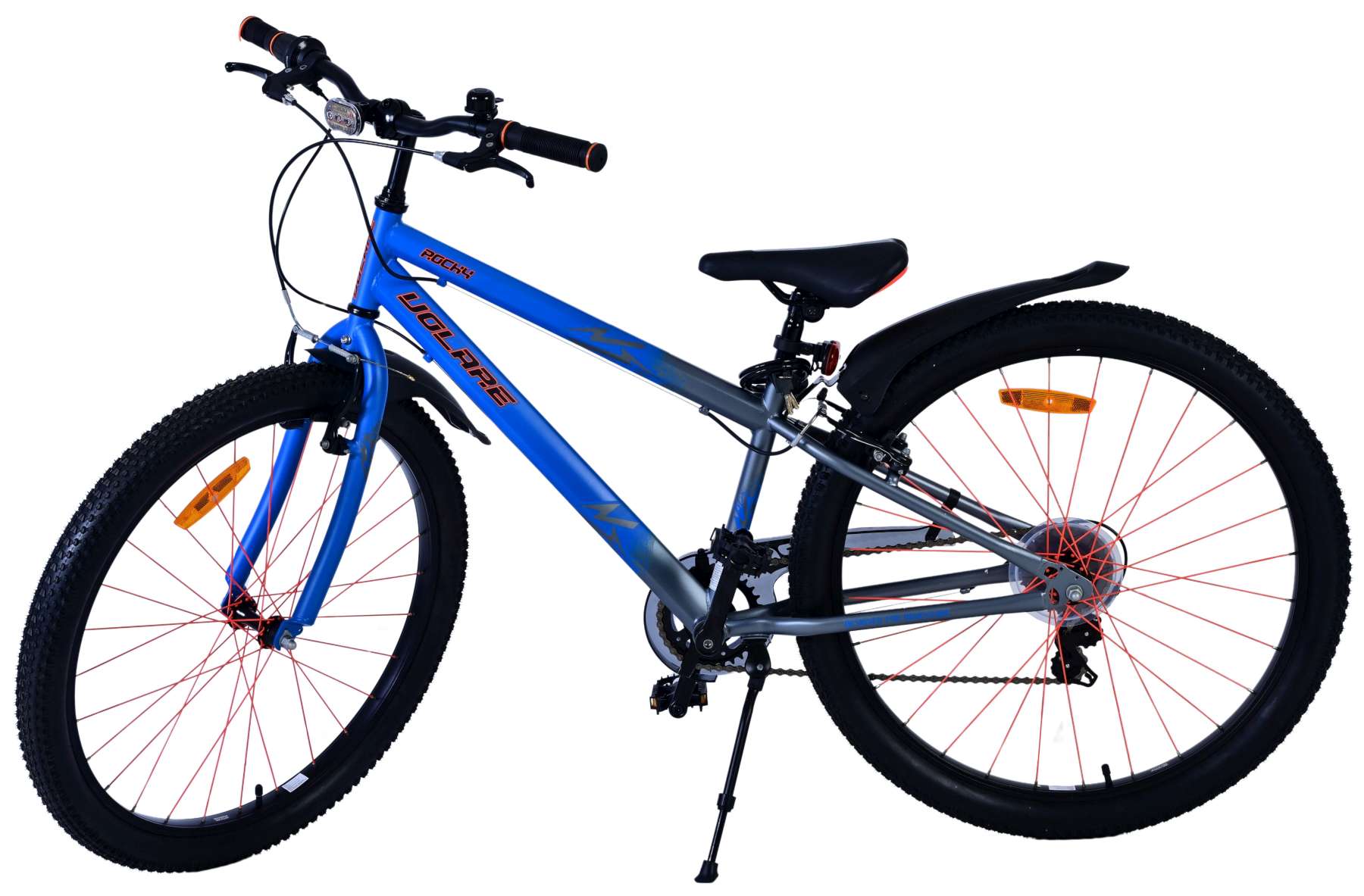 Volare Rocky Kinderfiets - 26 inch – Blauw – 7 versnellingen 9 Volare Rocky Kinderfiets - 26 inch – Blauw – 7 versnellingen - Afbeelding 9