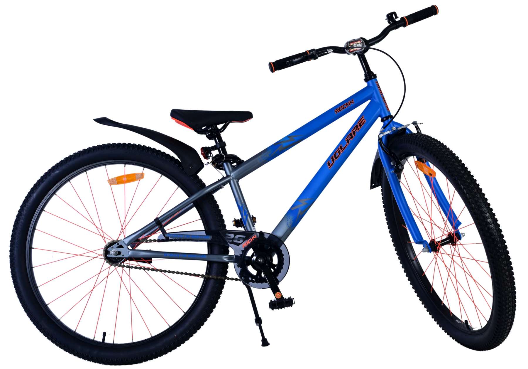 Volare Rocky Kinderfiets - Jongens - 26 inch - Blauw 9 Volare Rocky Kinderfiets - Jongens - 26 inch - Blauw - Afbeelding 9