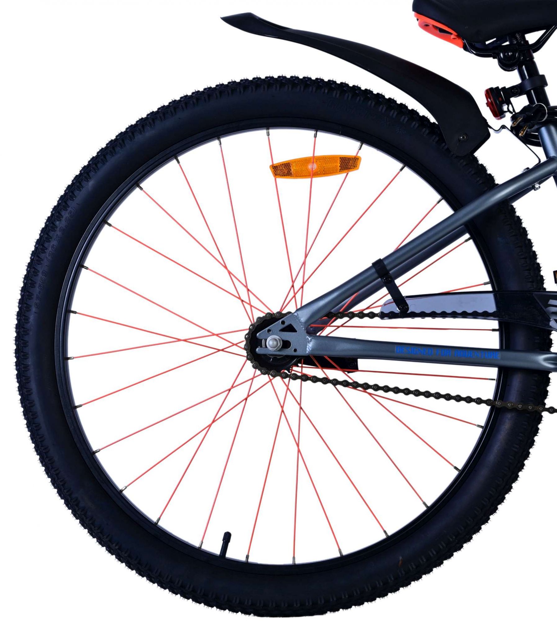 Volare Rocky Kinderfiets - Jongens - 26 inch - Blauw 2 Volare Rocky Kinderfiets - Jongens - 26 inch - Blauw - Afbeelding 2