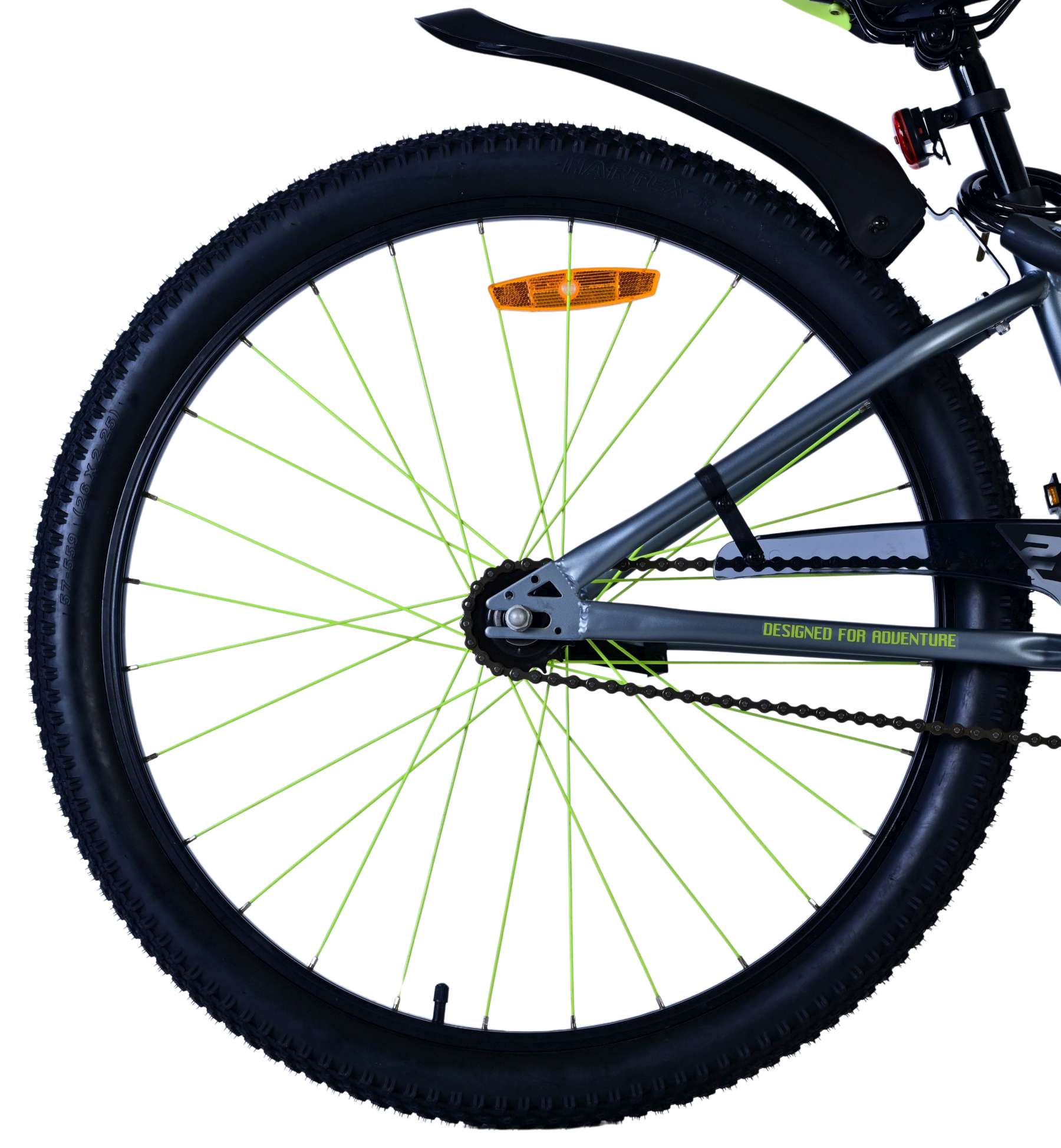 Volare Rocky Kinderfiets - Jongens - 26 inch - Groen 10 Volare Rocky Kinderfiets - Jongens - 26 inch - Groen - Afbeelding 10