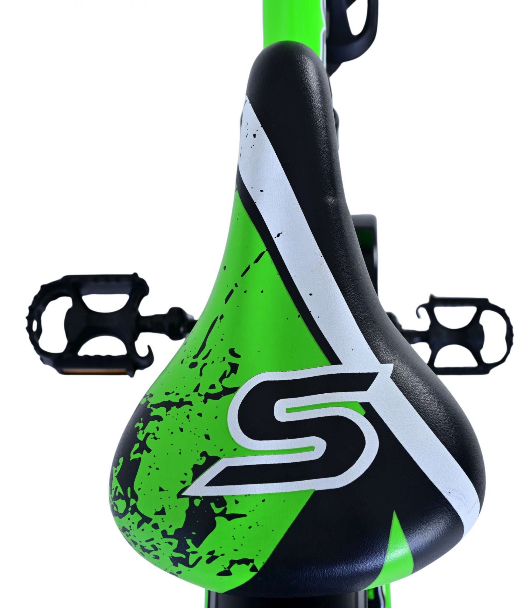 Volare Sportivo Kinderfiets - Jongens - 24 inch - Zwart Groen - Twee Handremmen 4 Volare Sportivo Kinderfiets - Jongens - 24 inch - Zwart Groen - Twee Handremmen - Afbeelding 4