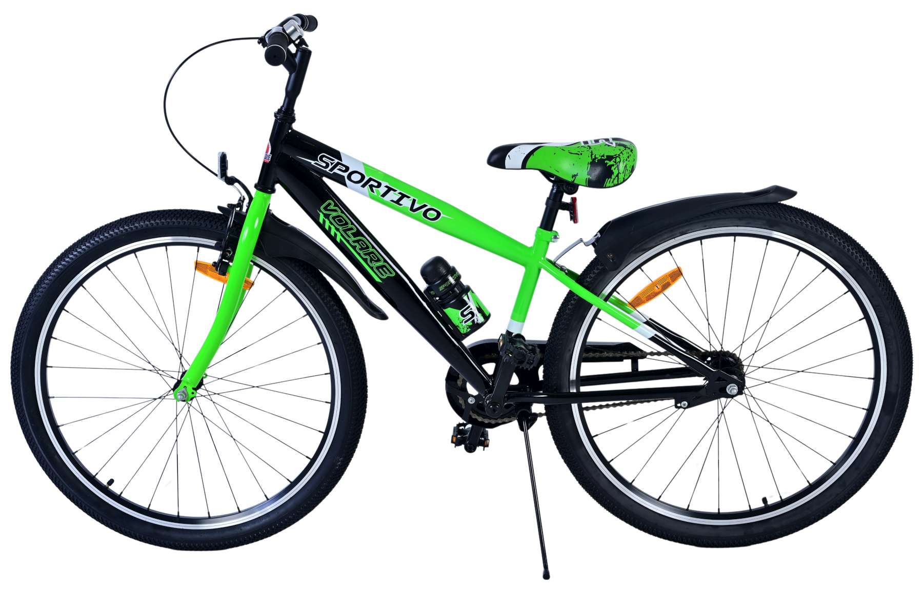 Volare Sportivo Kinderfiets - Jongens - 26 inch - Groen 7 Volare Sportivo Kinderfiets - Jongens - 26 inch - Groen - Afbeelding 7