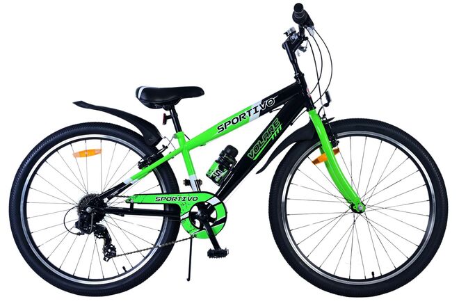 Volare Sportivo Kinderfiets – Jongens – 26 inch – Groen – 7 versnellingen 1 Volare Sportivo Kinderfiets – Jongens – 26 inch – Groen – 7 versnellingen