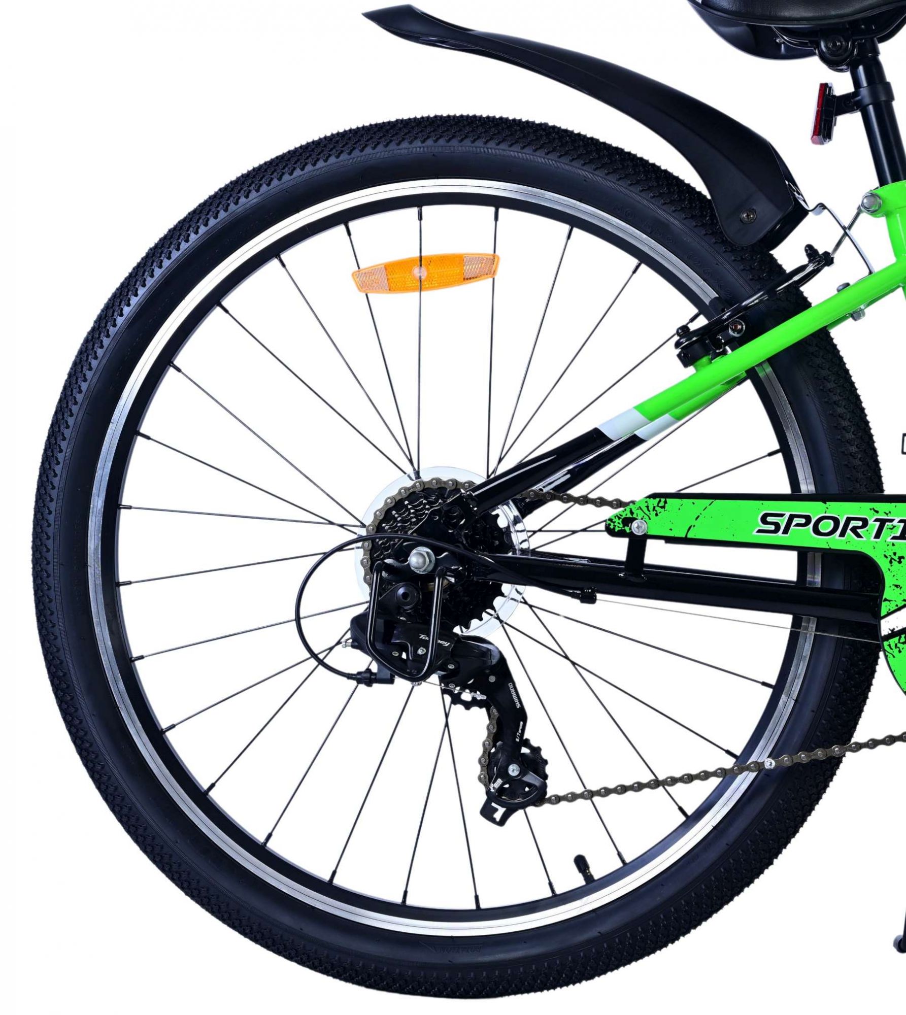 Volare Sportivo Kinderfiets – Jongens – 26 inch – Groen – 7 versnellingen 2 Volare Sportivo Kinderfiets – Jongens – 26 inch – Groen – 7 versnellingen - Afbeelding 2