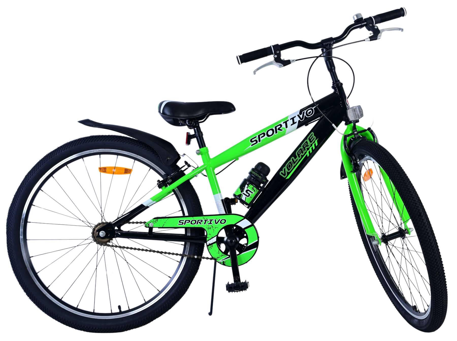 Volare Sportivo Kinderfiets - Jongens - 26 inch - Groen - Twee Handremmen 10 Volare Sportivo Kinderfiets - Jongens - 26 inch - Groen - Twee Handremmen - Afbeelding 10
