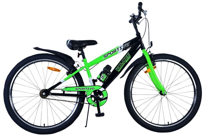 Volare Sportivo Kinderfiets - Jongens - 26 inch - Groen - Twee Handremmen 1 Volare Sportivo Kinderfiets - Jongens - 26 inch - Groen - Twee Handremmen