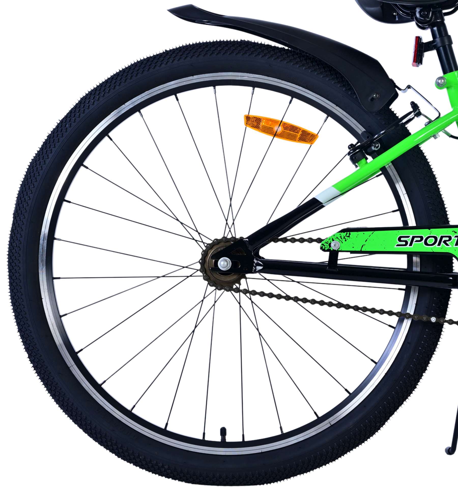 Volare Sportivo Kinderfiets - Jongens - 26 inch - Groen - Twee Handremmen 2 Volare Sportivo Kinderfiets - Jongens - 26 inch - Groen - Twee Handremmen - Afbeelding 2