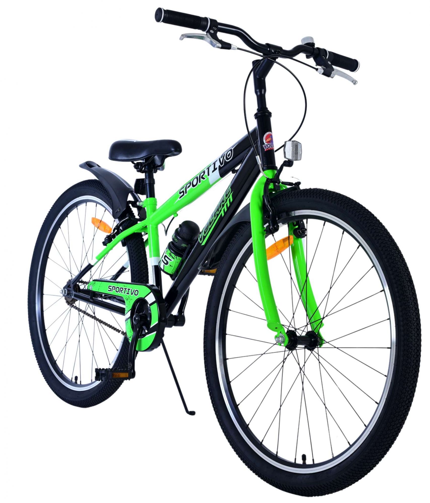 Volare Sportivo Kinderfiets - Jongens - 26 inch - Groen - Twee Handremmen 5 Volare Sportivo Kinderfiets - Jongens - 26 inch - Groen - Twee Handremmen - Afbeelding 5