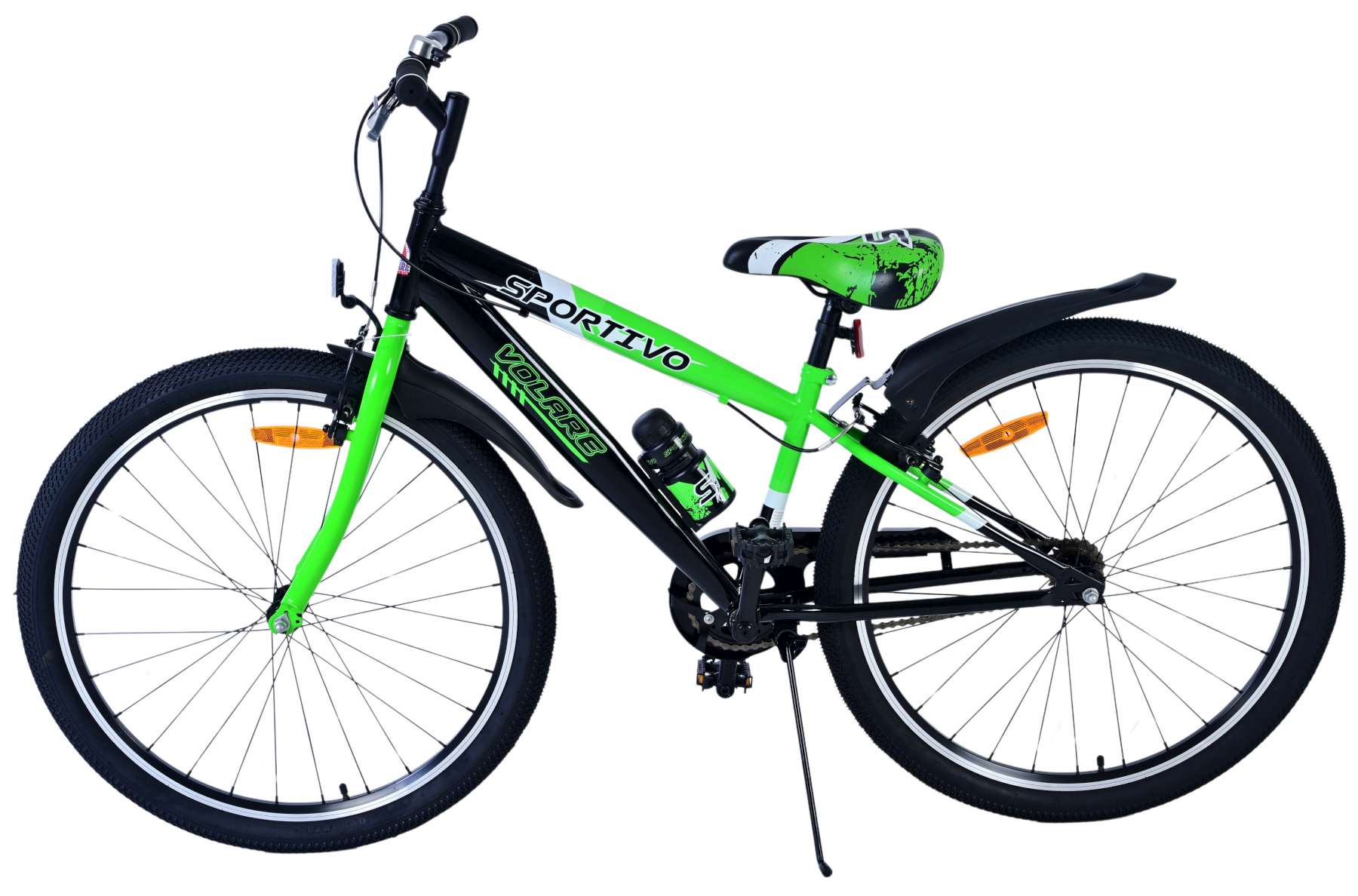 Volare Sportivo Kinderfiets - Jongens - 26 inch - Groen - Twee Handremmen 7 Volare Sportivo Kinderfiets - Jongens - 26 inch - Groen - Twee Handremmen - Afbeelding 7