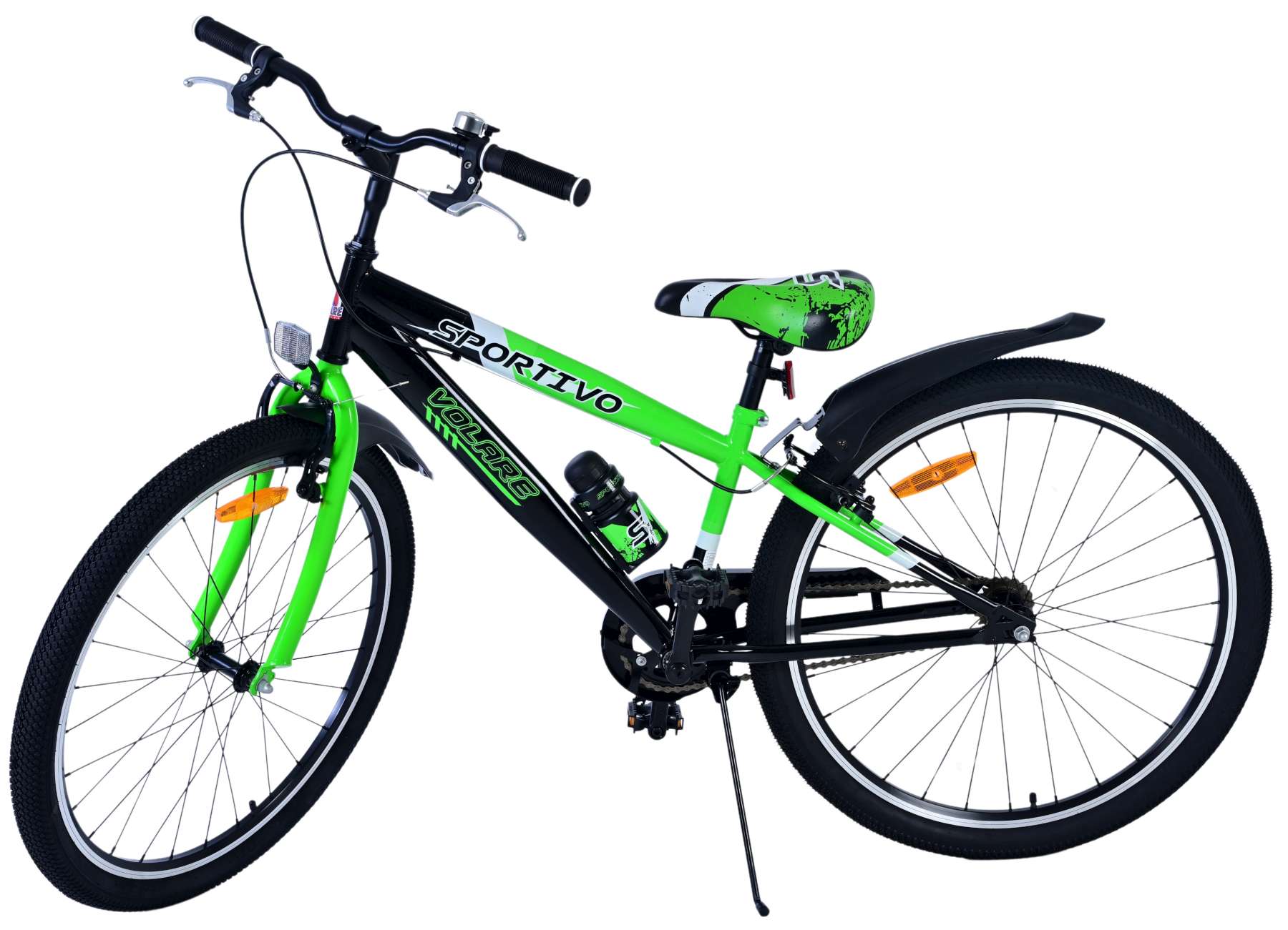 Volare Sportivo Kinderfiets - Jongens - 26 inch - Groen - Twee Handremmen 8 Volare Sportivo Kinderfiets - Jongens - 26 inch - Groen - Twee Handremmen - Afbeelding 8
