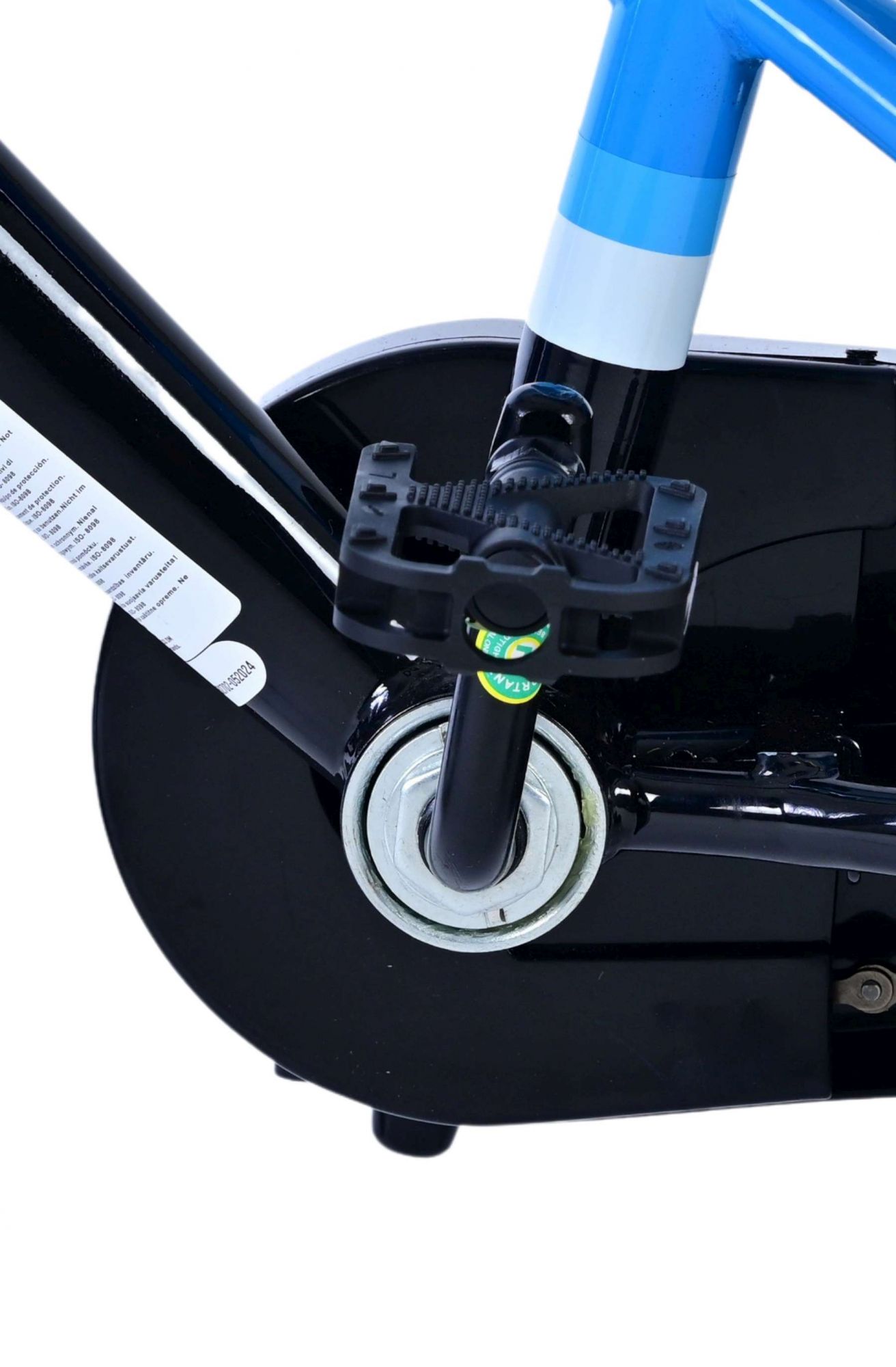 Volare Sportivo Kinderfiets - Jongens - 12 inch - Blauw Zwart 9 Volare Sportivo Kinderfiets - Jongens - 12 inch - Blauw Zwart - Afbeelding 9