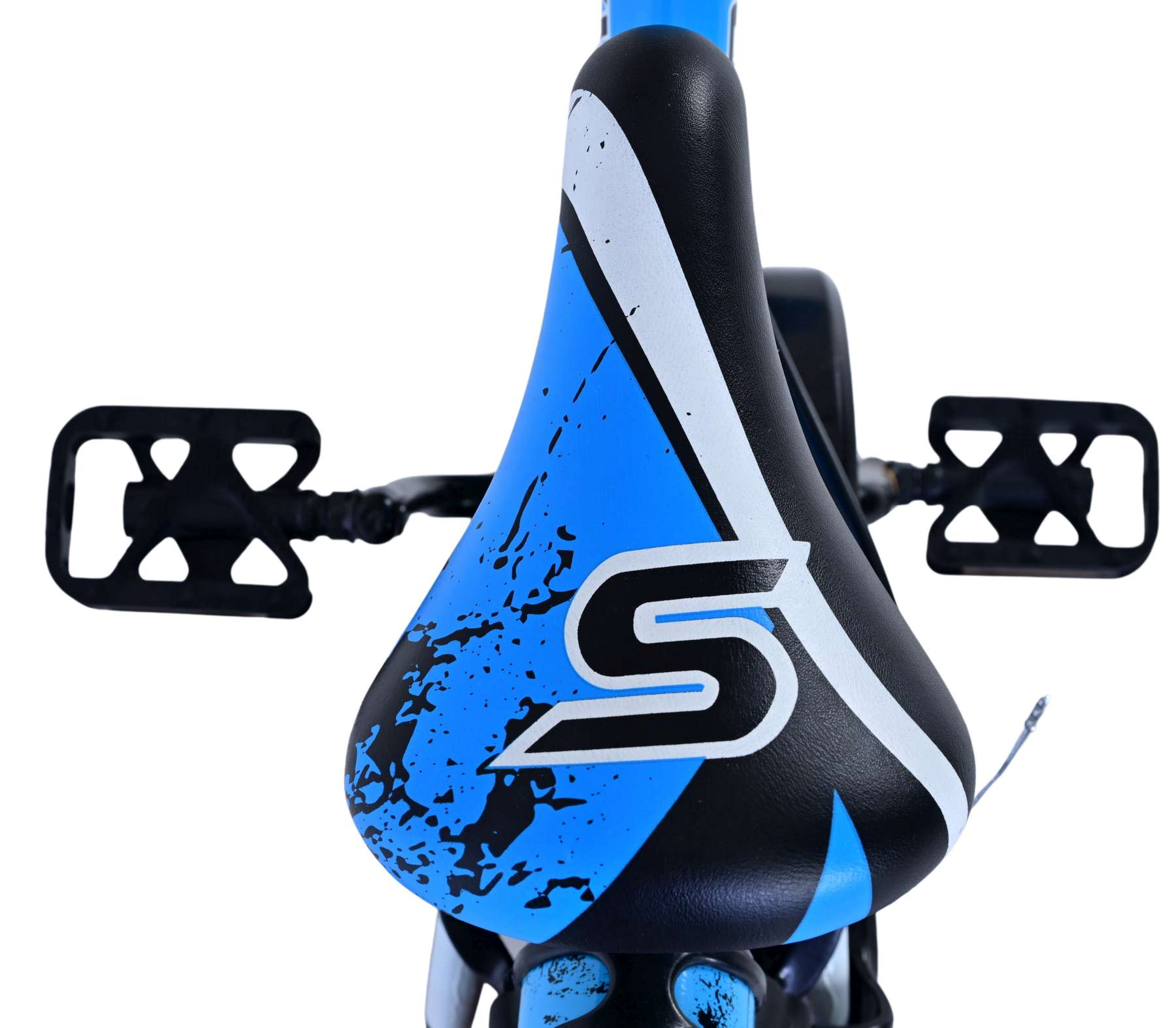 Volare Sportivo Kinderfiets - Jongens - 12 inch - Blauw Zwart - Twee Handremmen 4 Volare Sportivo Kinderfiets - Jongens - 12 inch - Blauw Zwart - Twee Handremmen - Afbeelding 4