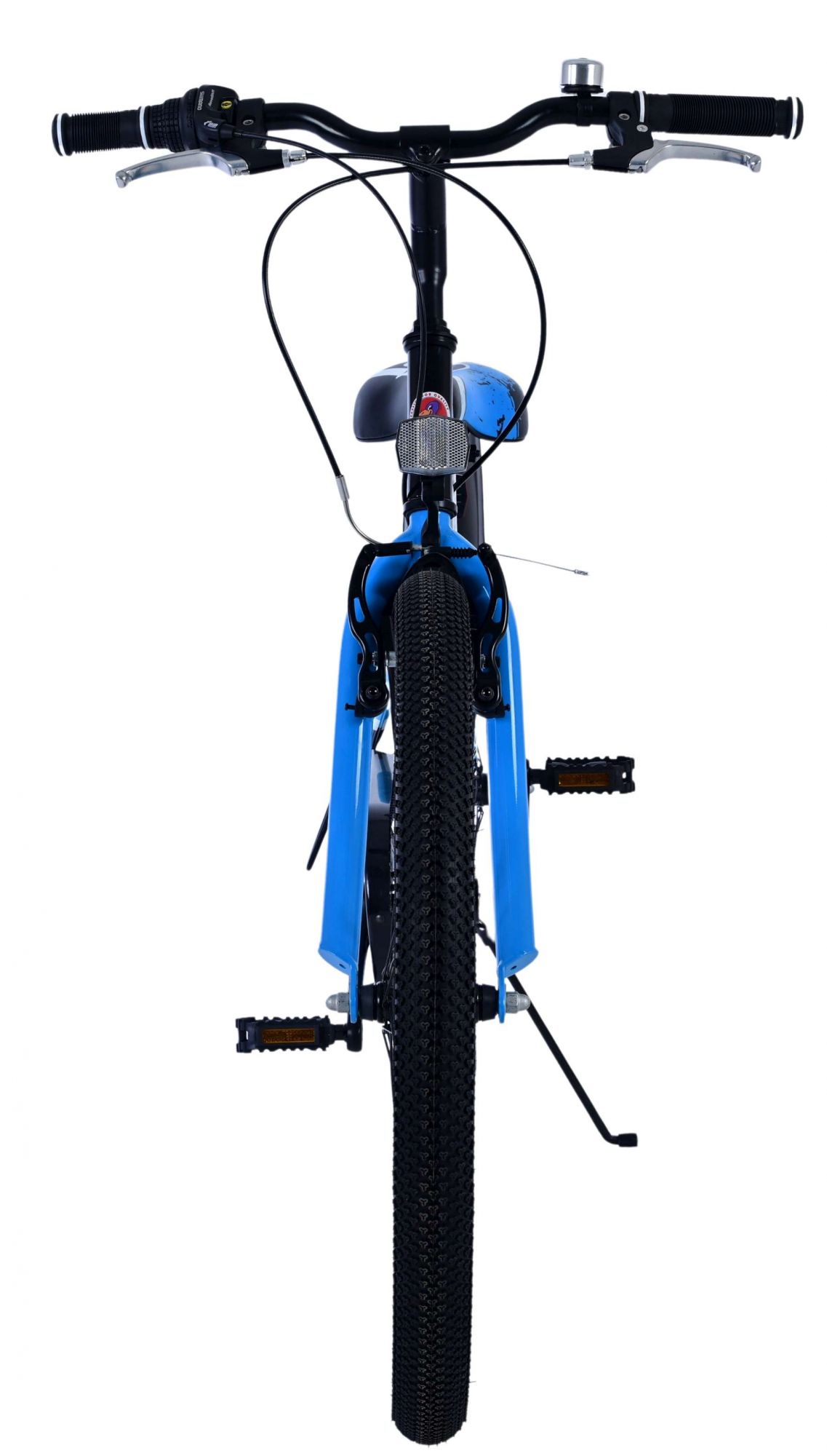 Volare Sportivo Kinderfiets - Jongens - 24 inch - 7 Speed - Zwart Blauw 2 Volare Sportivo Kinderfiets - Jongens - 24 inch - 7 Speed - Zwart Blauw - Afbeelding 2