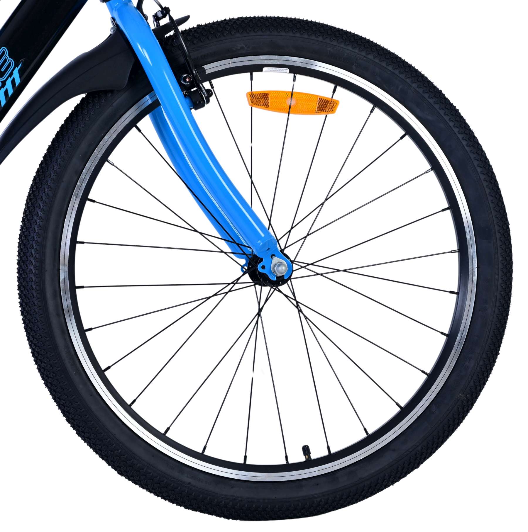 Volare Sportivo Kinderfiets - Jongens - 24 inch - Zwart Blauw 3 Volare Sportivo Kinderfiets - Jongens - 24 inch - Zwart Blauw - Afbeelding 3