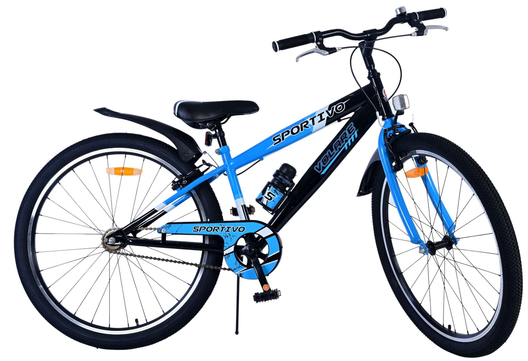 Volare Sportivo Kinderfiets - Jongens - 26 inch - Blauw - Twee Handremmen 10 Volare Sportivo Kinderfiets - Jongens - 26 inch - Blauw - Twee Handremmen - Afbeelding 10