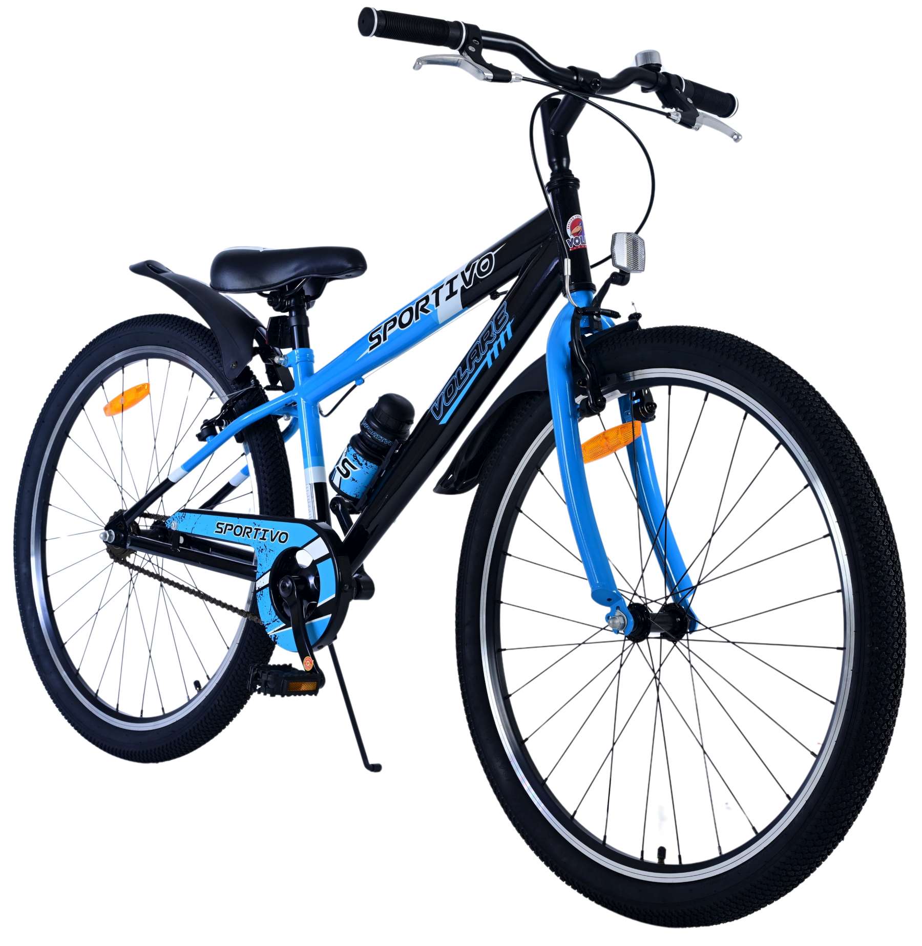 Volare Sportivo Kinderfiets - Jongens - 26 inch - Blauw - Twee Handremmen 5 Volare Sportivo Kinderfiets - Jongens - 26 inch - Blauw - Twee Handremmen - Afbeelding 5