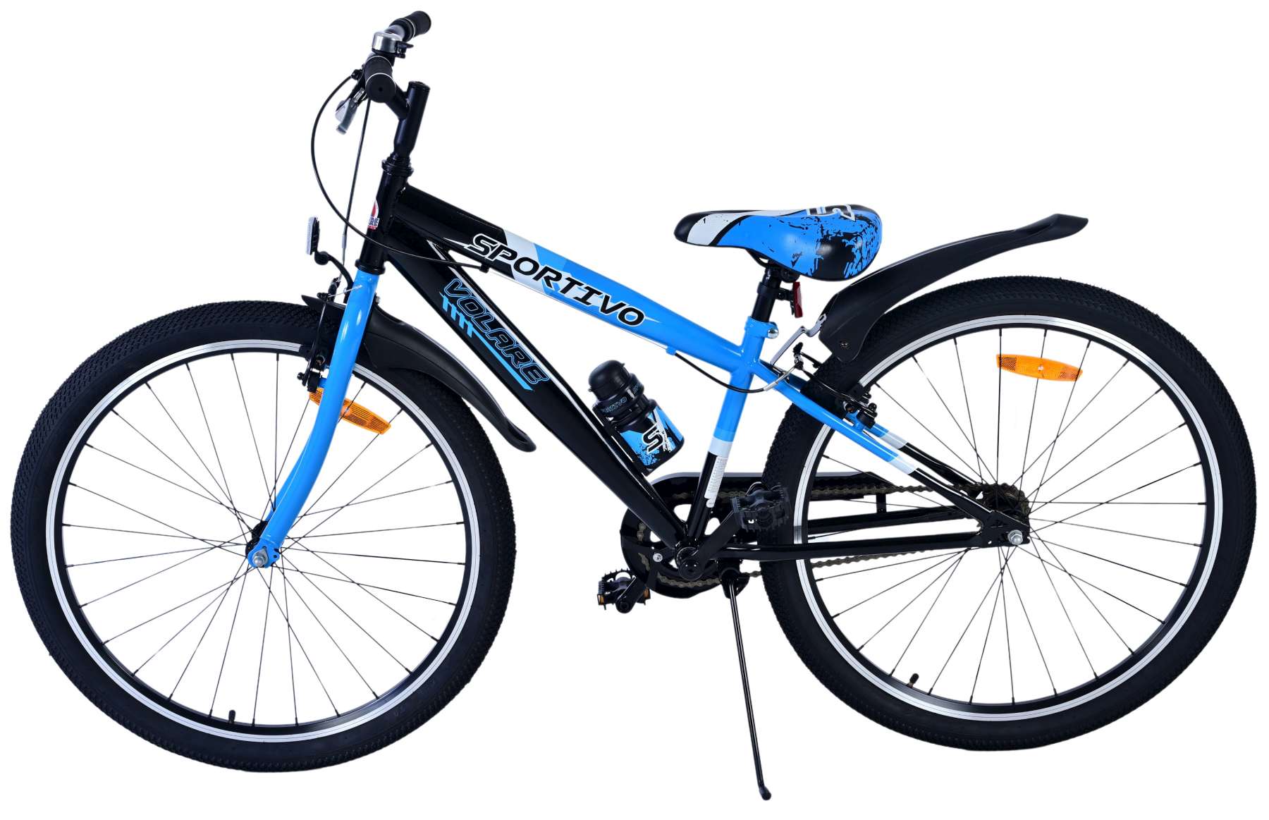 Volare Sportivo Kinderfiets - Jongens - 26 inch - Blauw - Twee Handremmen 7 Volare Sportivo Kinderfiets - Jongens - 26 inch - Blauw - Twee Handremmen - Afbeelding 7
