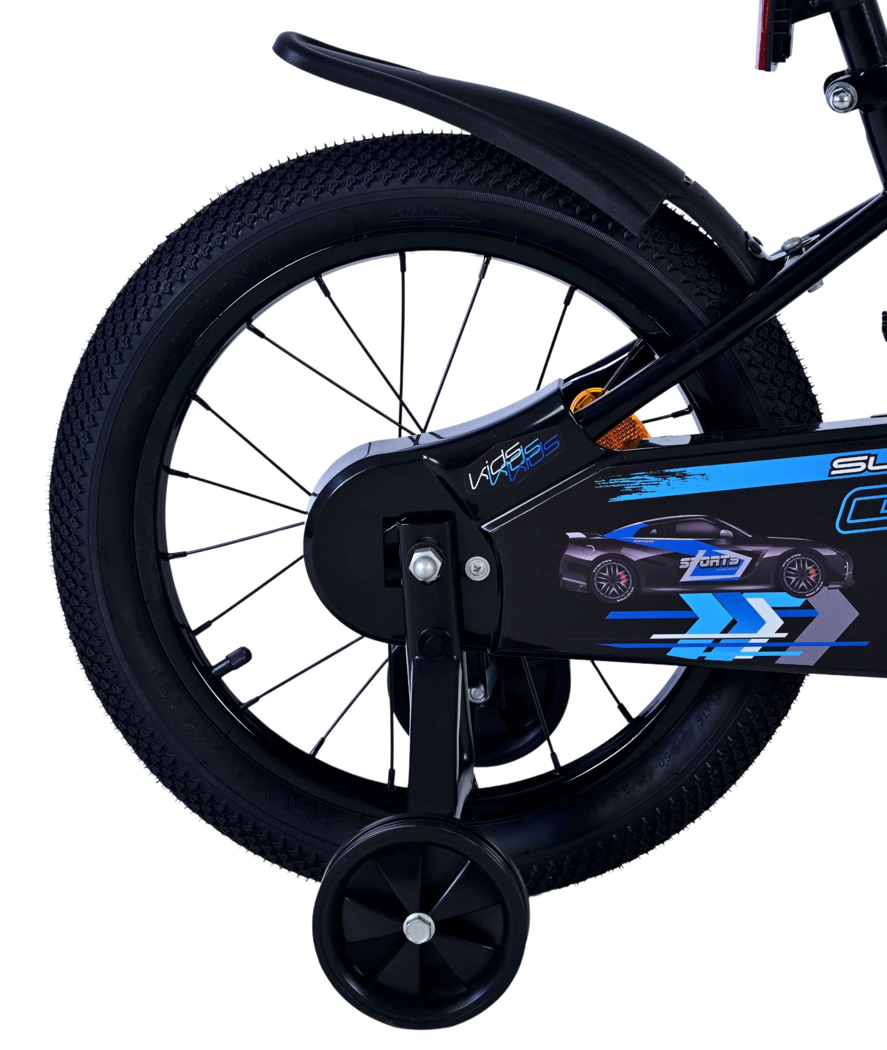 Volare Super GT Kinderfiets - Jongens - 16 inch - Blauw 3 Volare Super GT Kinderfiets - Jongens - 16 inch - Blauw - Afbeelding 3