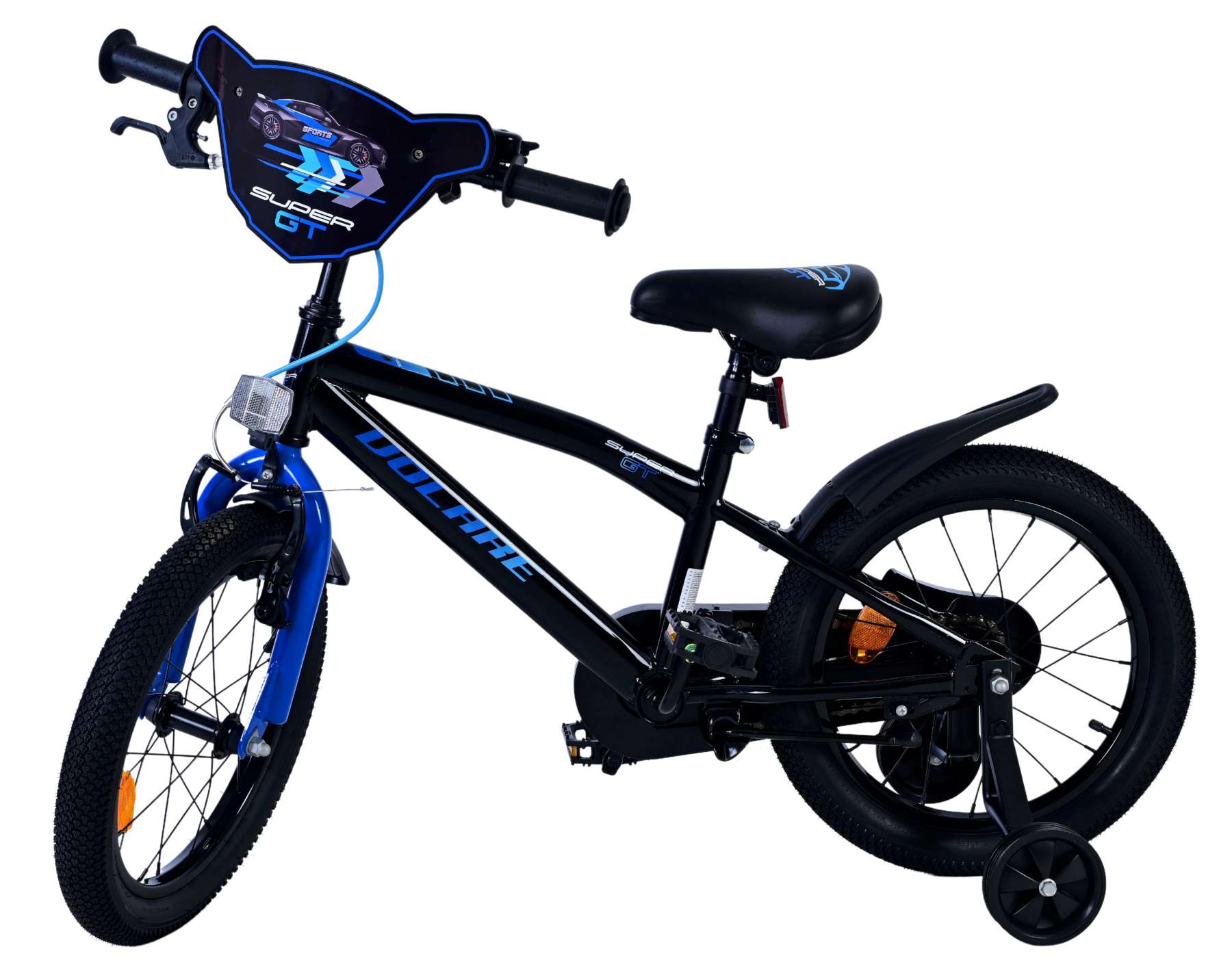 Volare Super GT Kinderfiets - Jongens - 16 inch - Blauw 8 Volare Super GT Kinderfiets - Jongens - 16 inch - Blauw - Afbeelding 8
