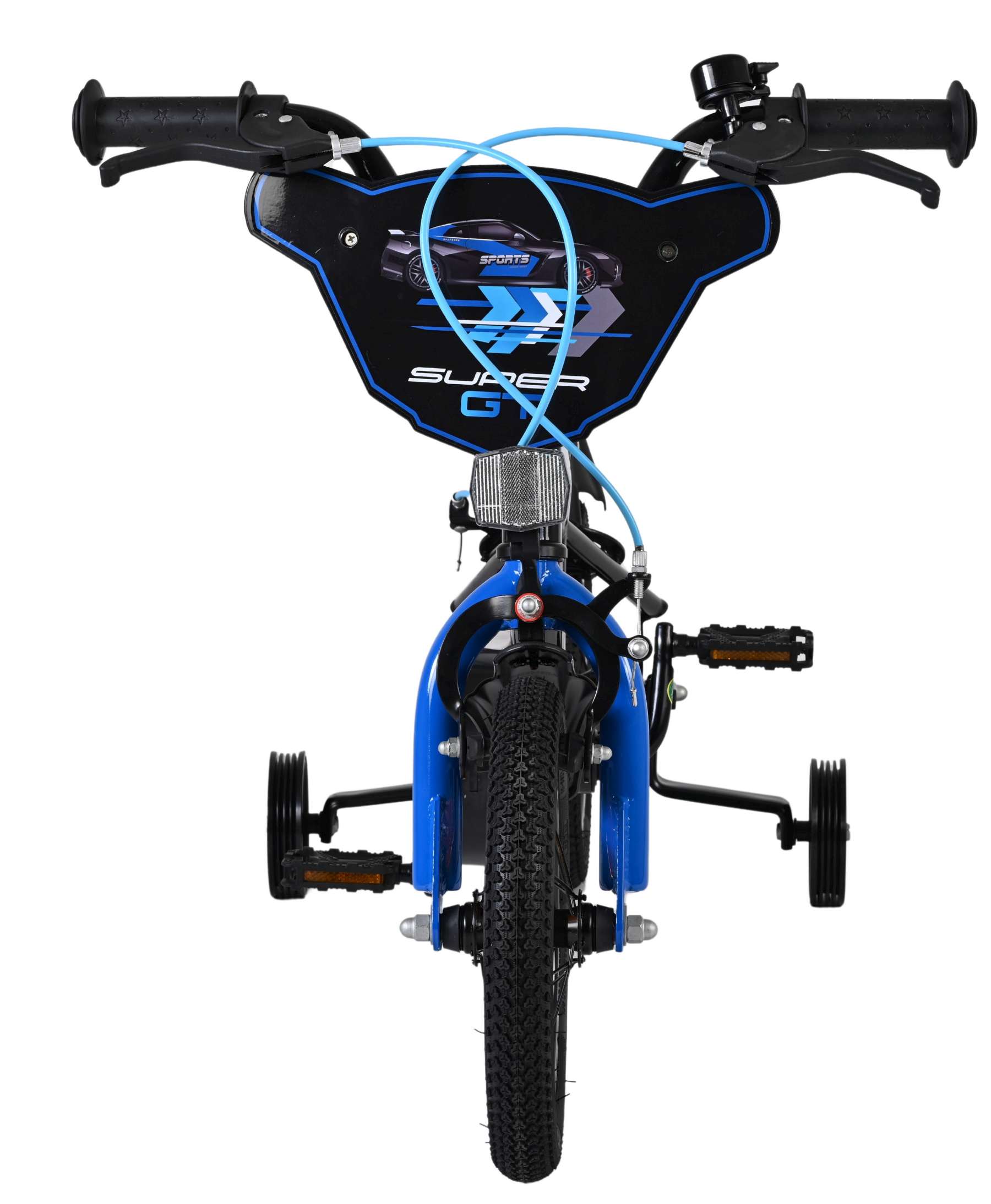 Volare Super GT Kinderfiets - Jongens - 12 inch - Blauw - Twee handremmen 6 Volare Super GT Kinderfiets - Jongens - 12 inch - Blauw - Twee handremmen - Afbeelding 6