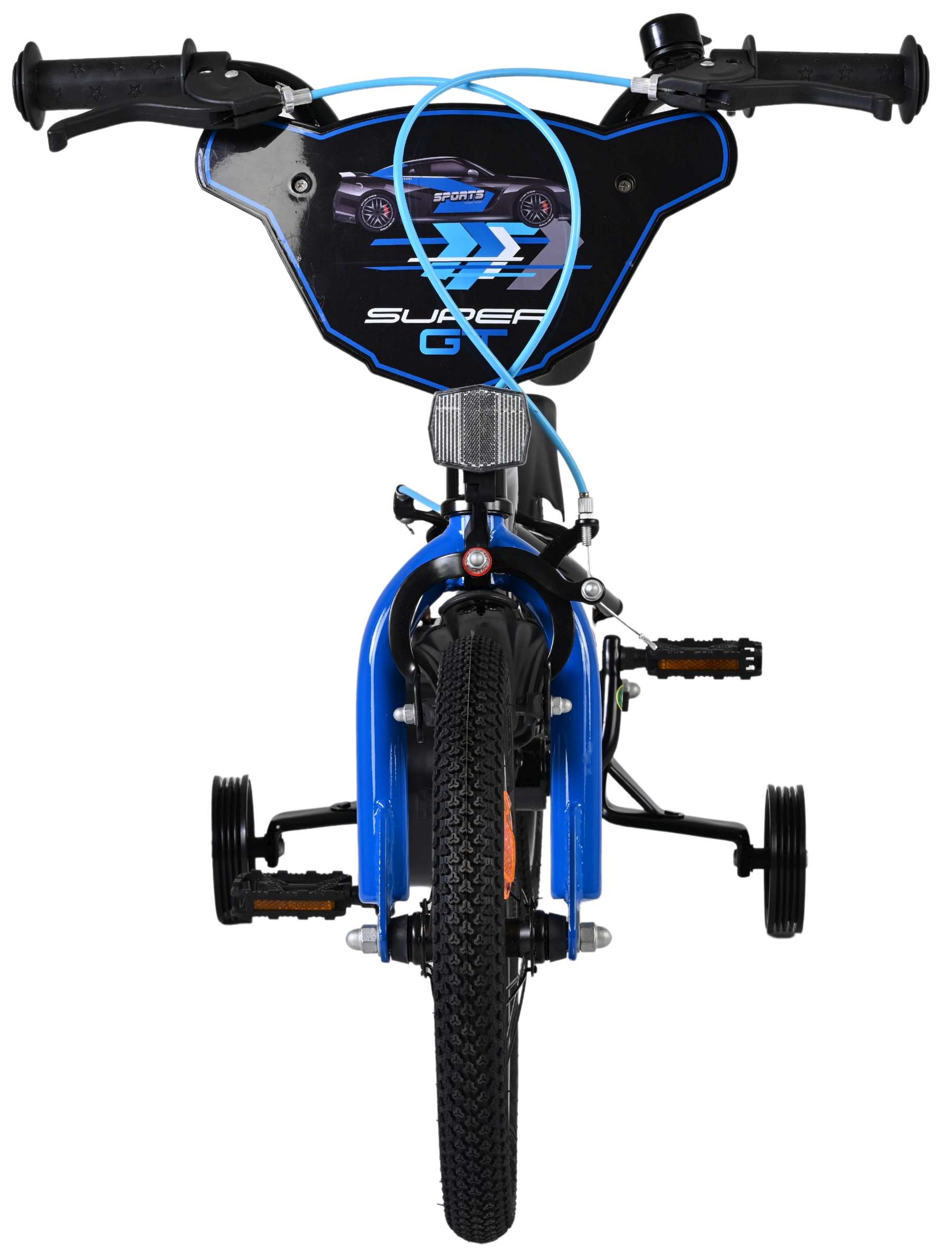 Volare Super GT Kinderfiets - Jongens - 14 inch - Blauw - Twee handremmen 6 Volare Super GT Kinderfiets - Jongens - 14 inch - Blauw - Twee handremmen - Afbeelding 6