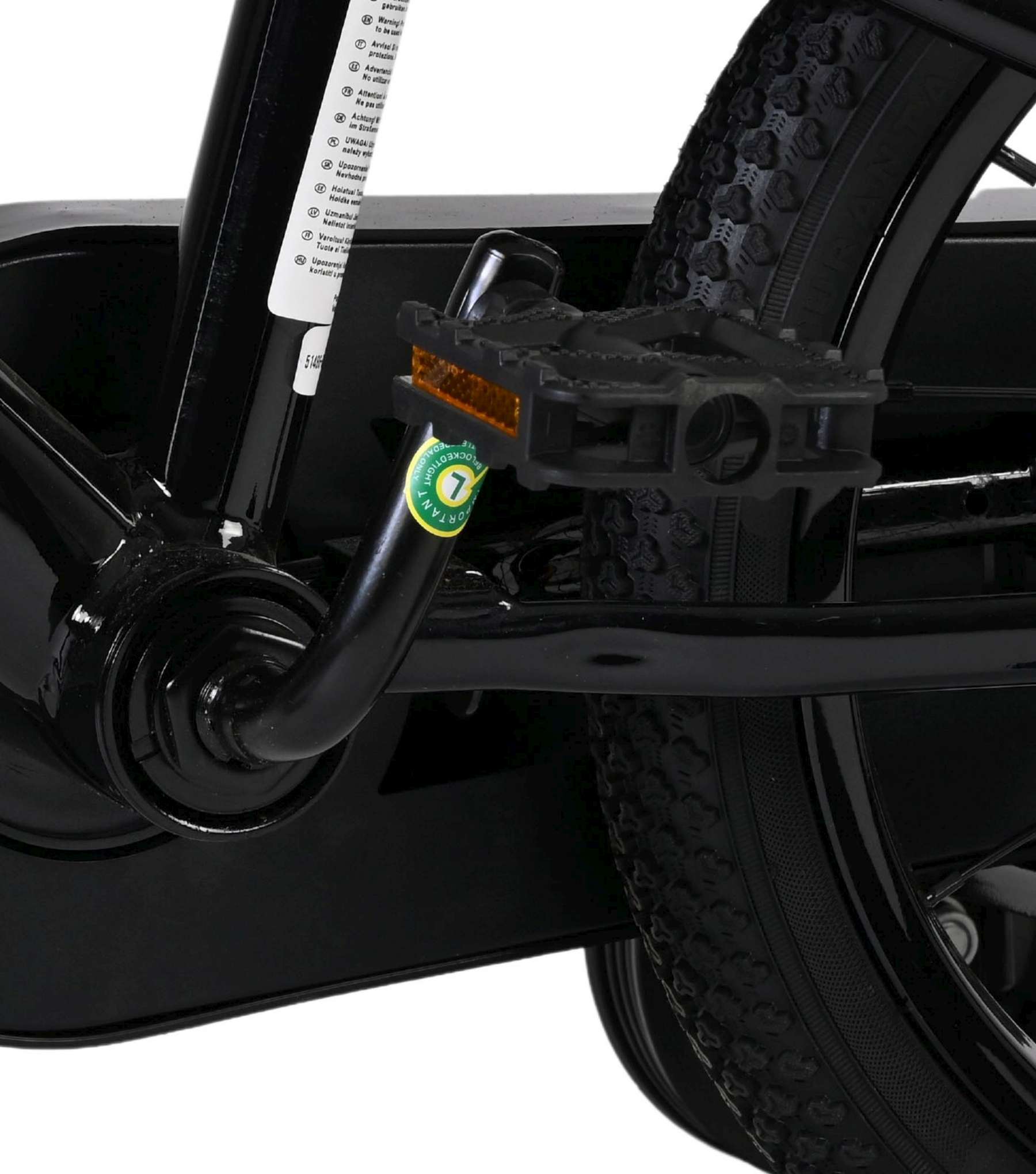 Volare Super GT Kinderfiets - Jongens - 14 inch - Blauw - Twee handremmen 9 Volare Super GT Kinderfiets - Jongens - 14 inch - Blauw - Twee handremmen - Afbeelding 9