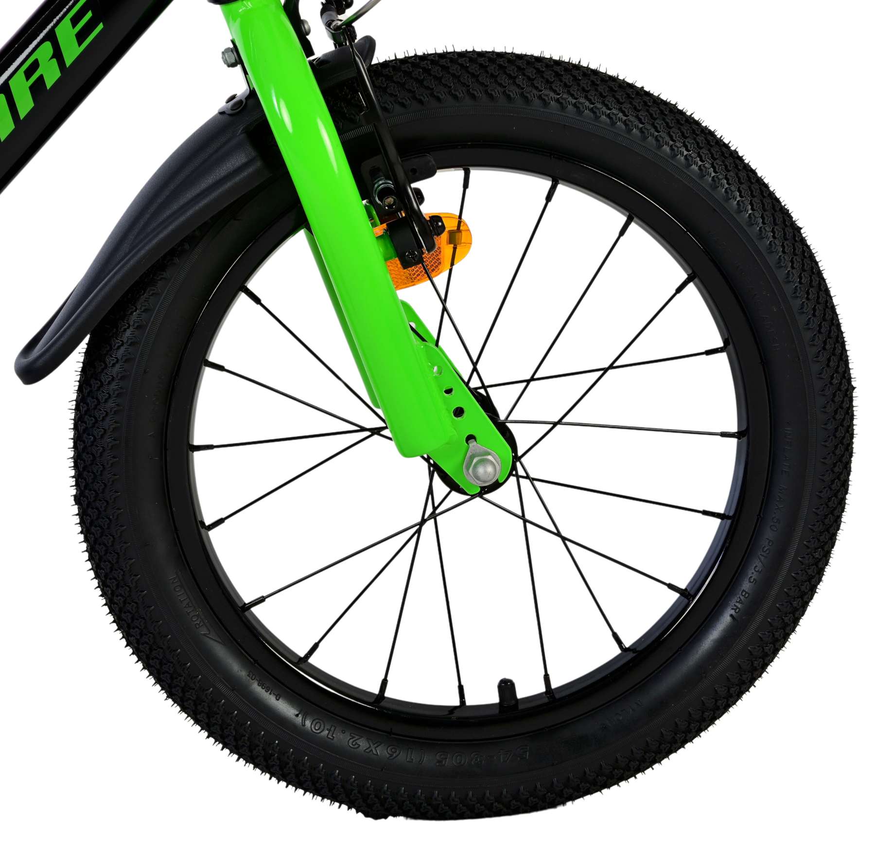 Volare Super GT Kinderfiets - Jongens - 16 inch - Groen 4 Volare Super GT Kinderfiets - Jongens - 16 inch - Groen - Afbeelding 4