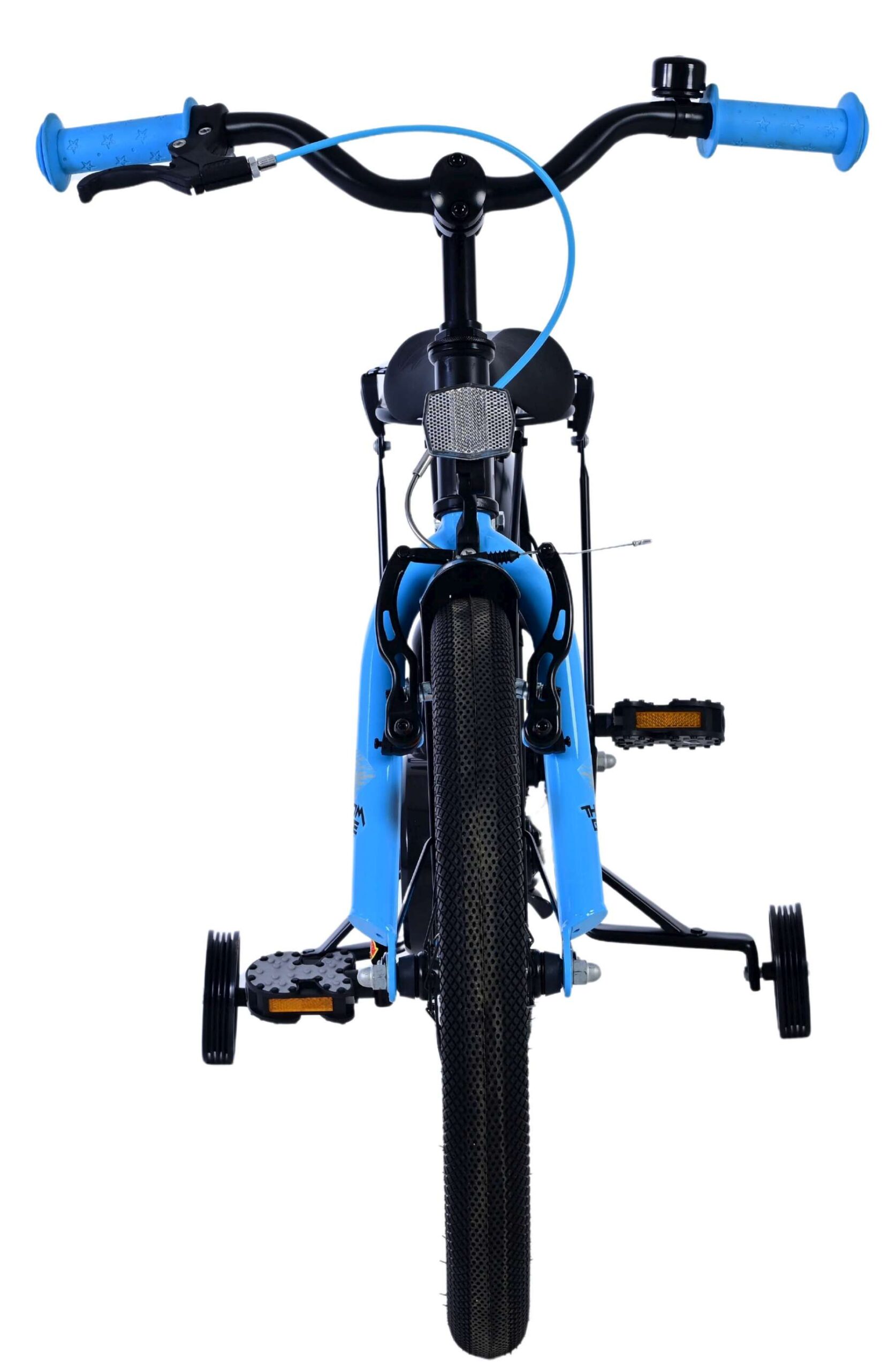 Volare Thombike Kinderfiets - Jongens - 18 inch - Zwart Blauw 5 Volare Thombike Kinderfiets - Jongens - 18 inch - Zwart Blauw - Afbeelding 5