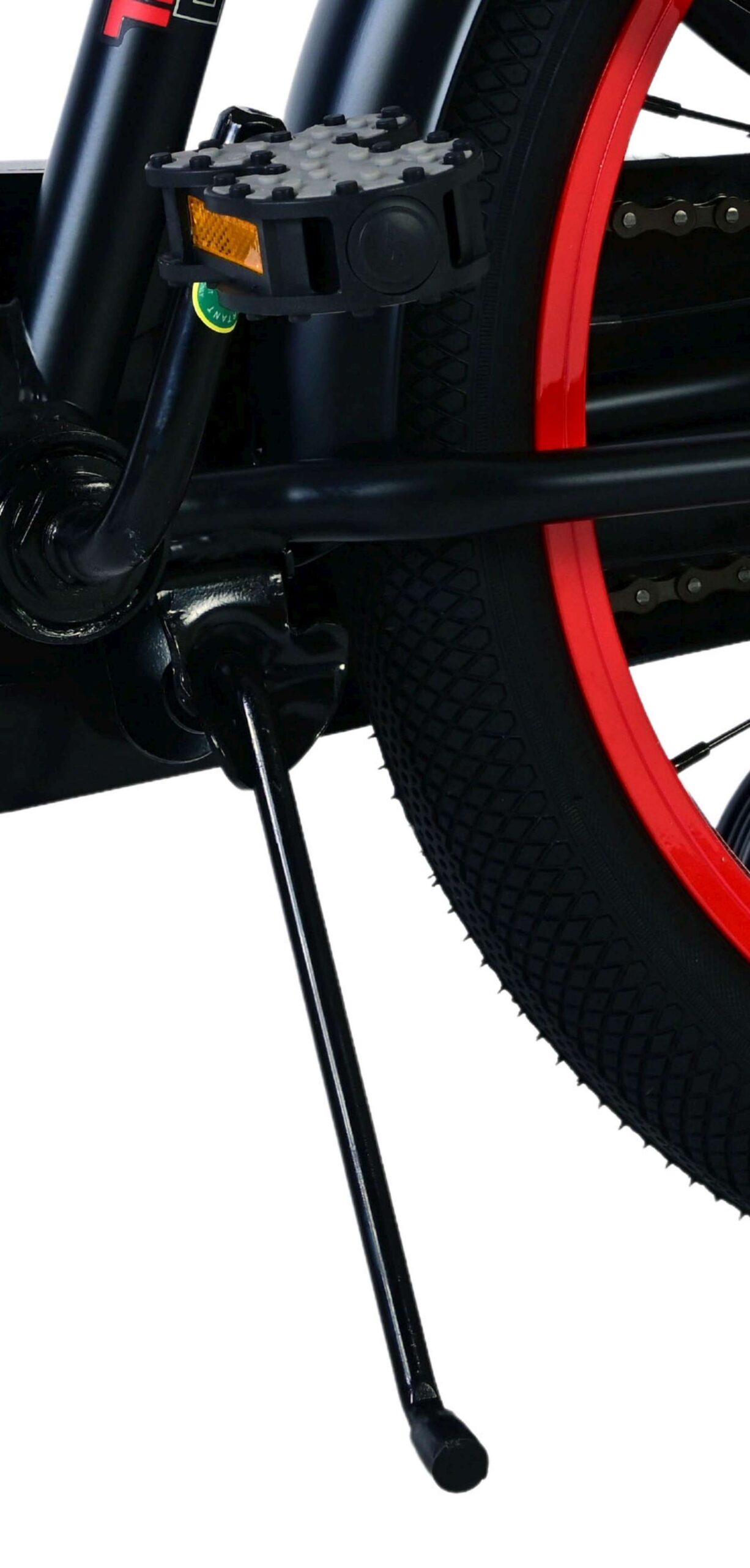 Volare Thombike Kinderfiets - Jongens - 18 inch - Zwart Rood 9 Volare Thombike Kinderfiets - Jongens - 18 inch - Zwart Rood - Afbeelding 9