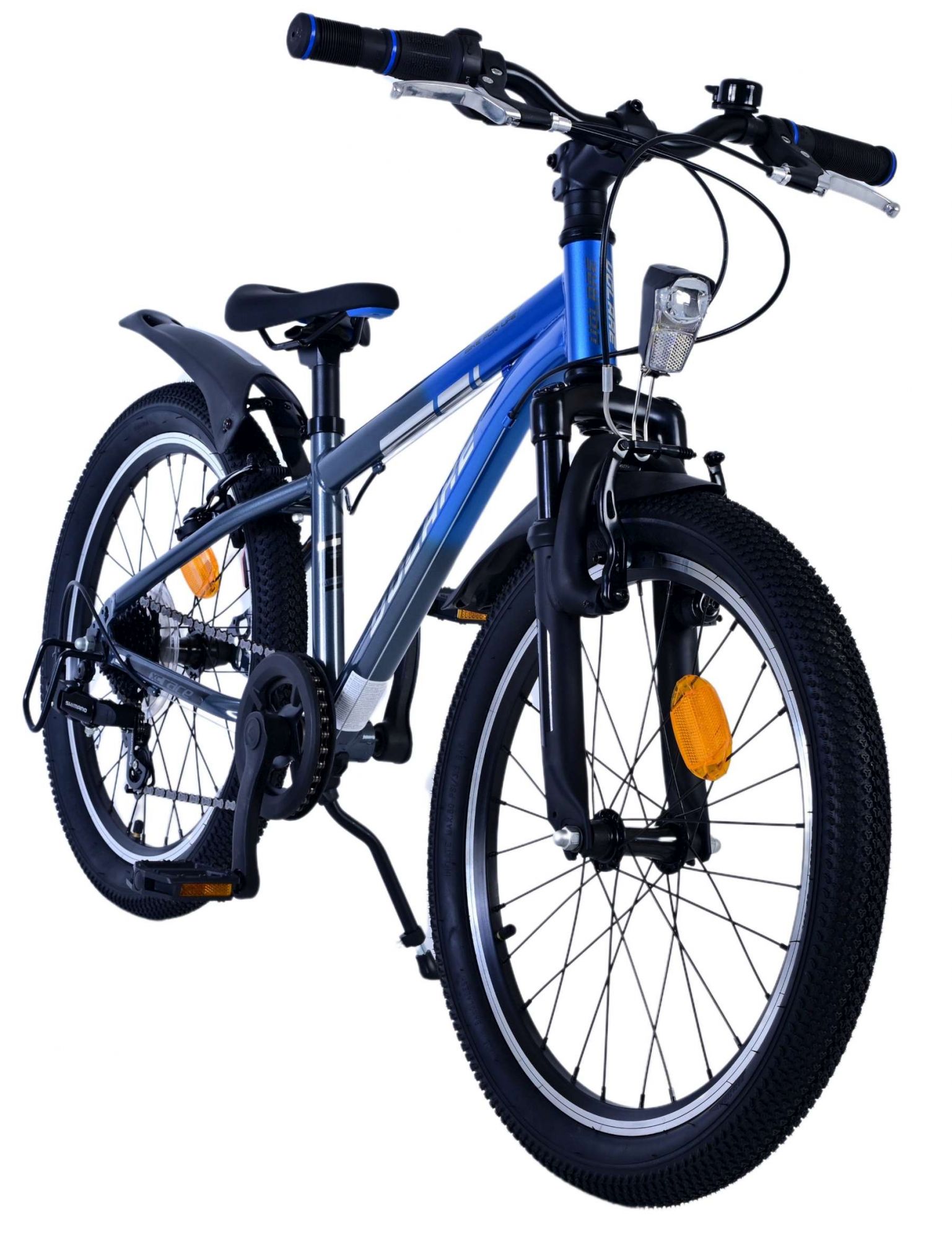 Volare XC Race Kinderfiets - 20 inch - 7 speed - Blauw/Grijs 6 Volare XC Race Kinderfiets - 20 inch - 7 speed - Blauw/Grijs - Afbeelding 6
