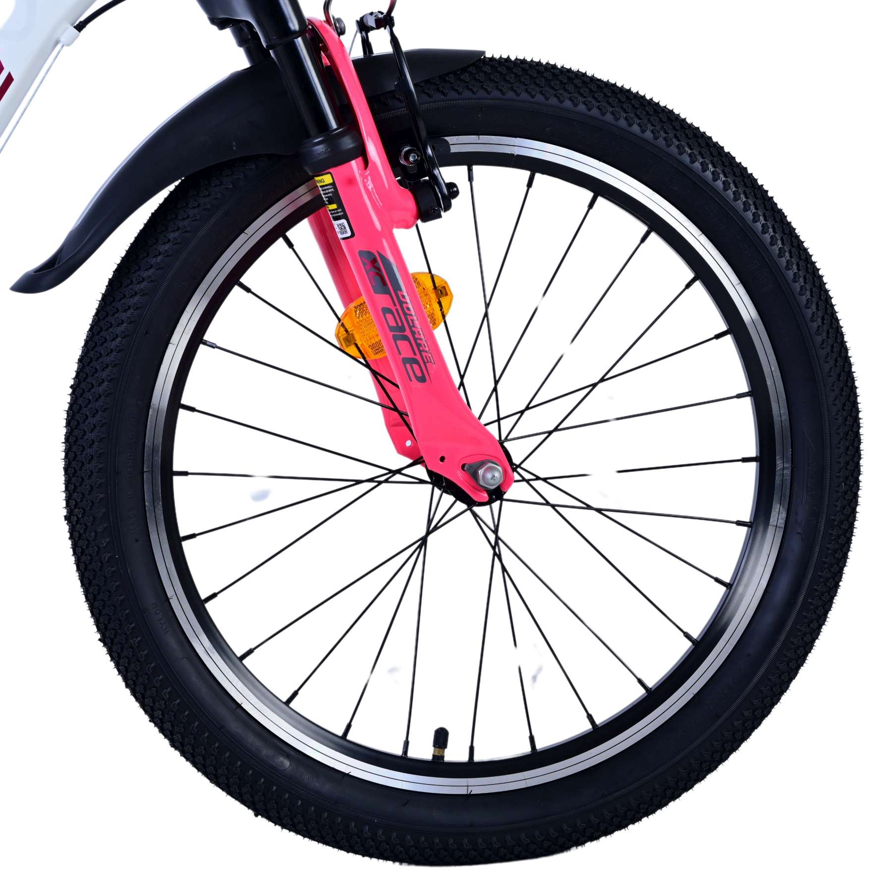 Volare XC Race Kinderfiets - 20 inch - 7 speed - Wit Roze 3 Volare XC Race Kinderfiets - 20 inch - 7 speed - Wit Roze - Afbeelding 3