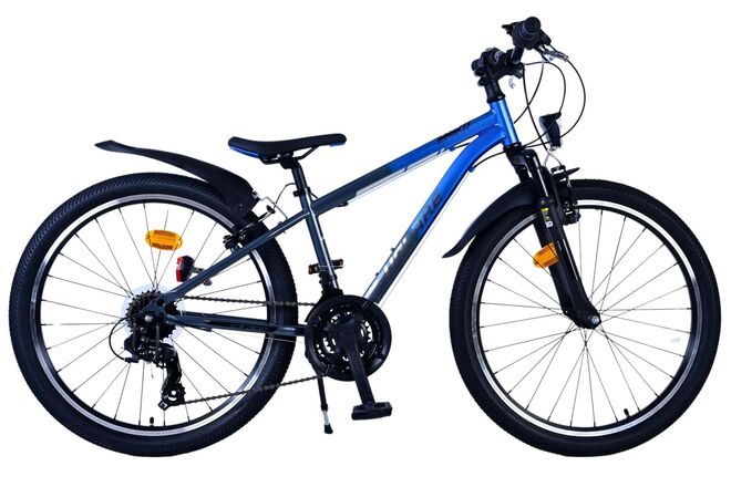 Volare XC Race Kinderfiets - 24 inch - 21 speed - Blauw/Grijs 1 Volare XC Race Kinderfiets - 24 inch - 21 speed - Blauw/Grijs