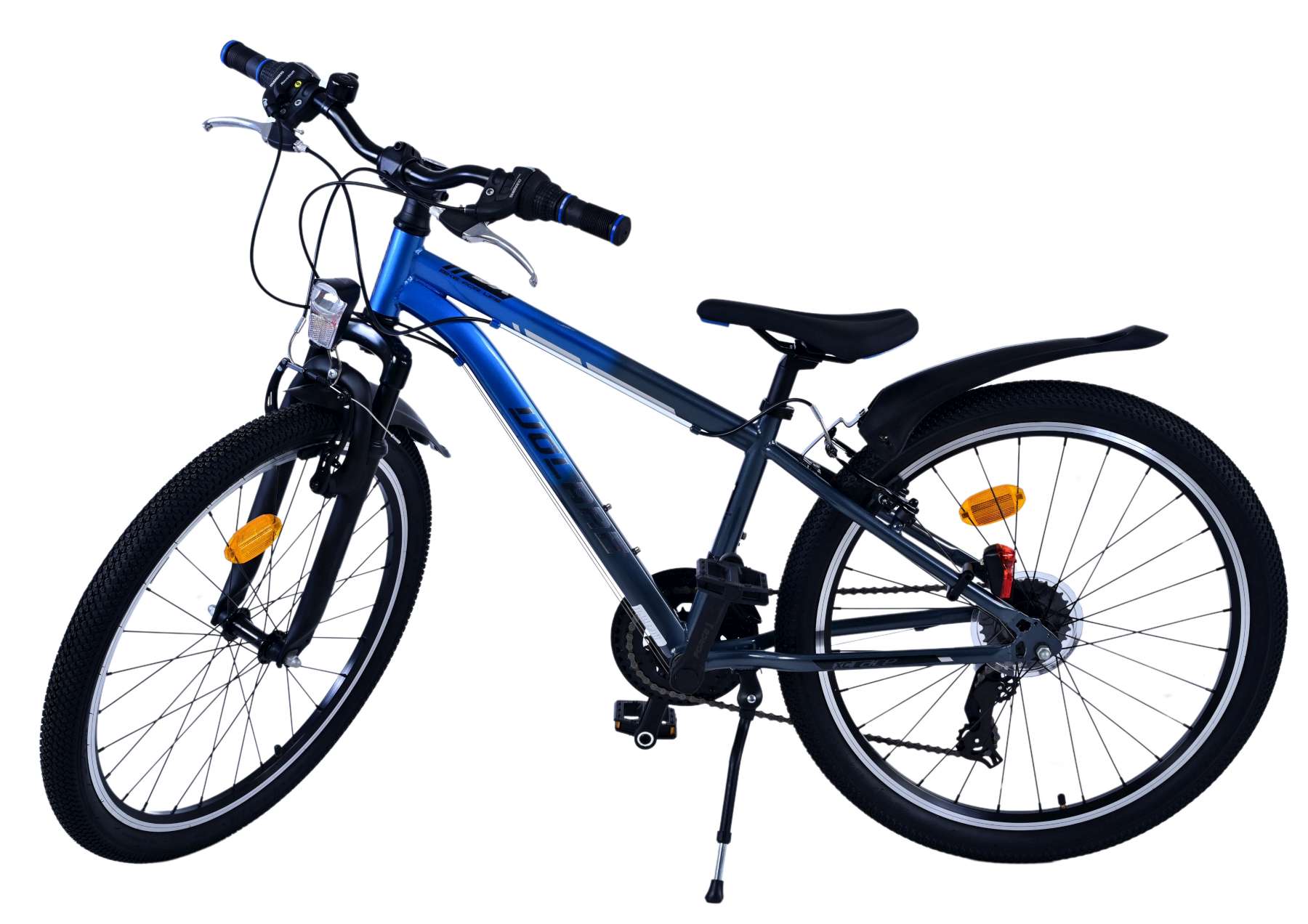 Volare XC Race Kinderfiets - 24 inch - 21 speed - Blauw/Grijs 9 Volare XC Race Kinderfiets - 24 inch - 21 speed - Blauw/Grijs - Afbeelding 9