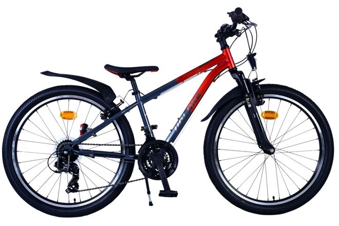 Volare XC Race Kinderfiets - 24 inch - 21 speed - Rood/Grijs 1 Volare XC Race Kinderfiets - 24 inch - 21 speed - Rood/Grijs