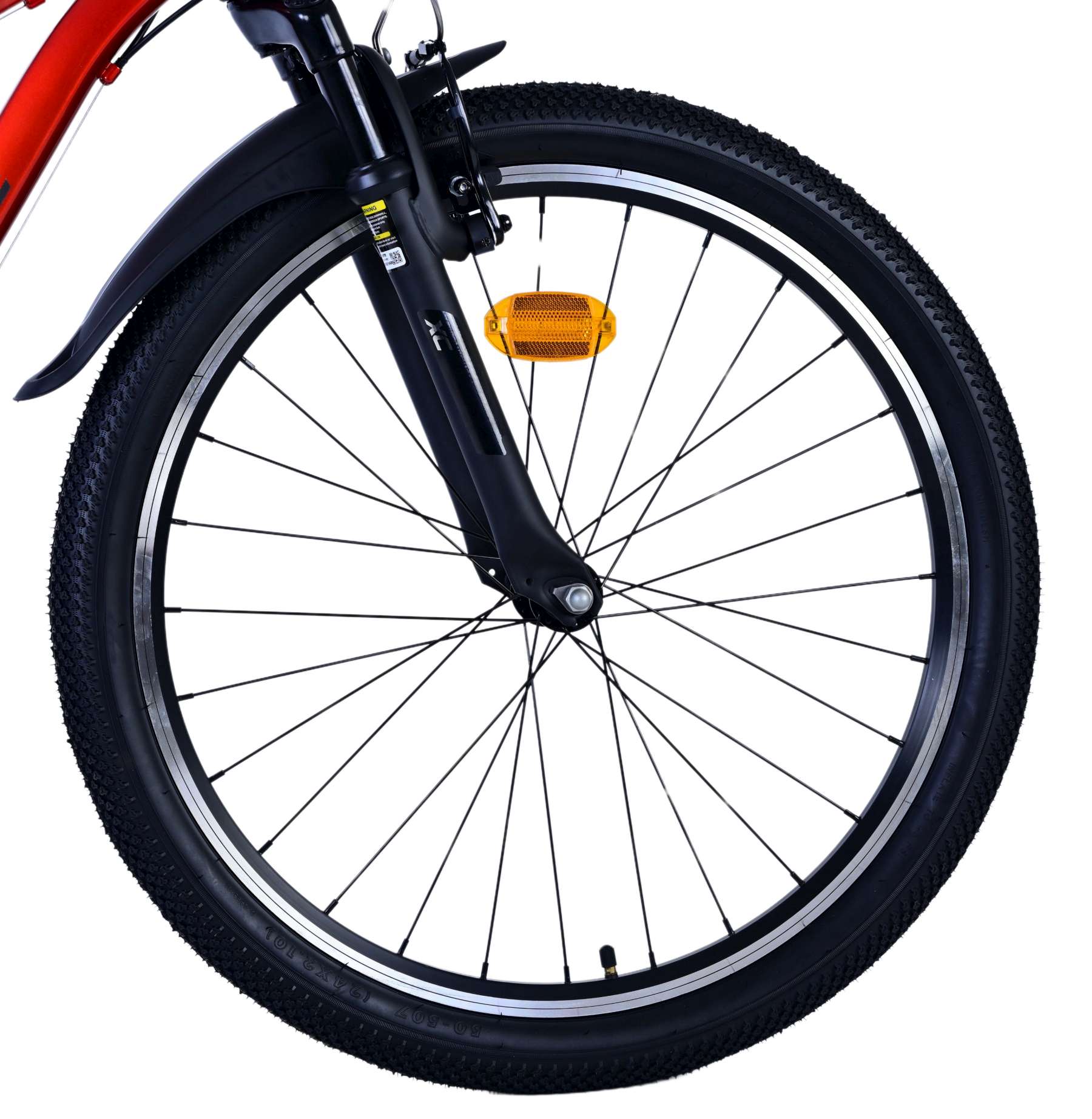 Volare XC Race Kinderfiets - 24 inch - 21 speed - Rood/Grijs 3 Volare XC Race Kinderfiets - 24 inch - 21 speed - Rood/Grijs - Afbeelding 3