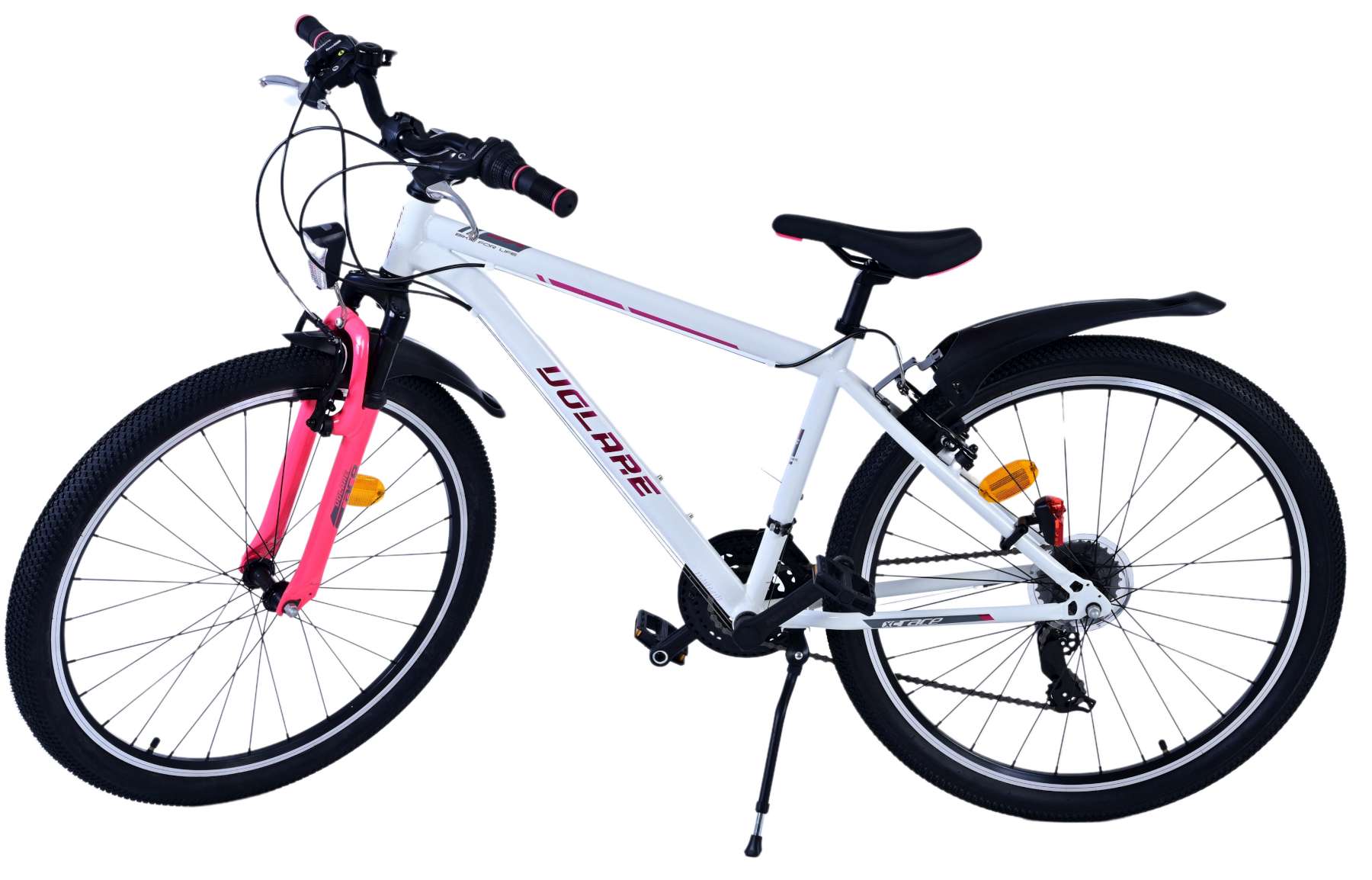 Volare XC Race Kinderfiets - 26 inch - 21 speed - Wit Roze 9 Volare XC Race Kinderfiets - 26 inch - 21 speed - Wit Roze - Afbeelding 9
