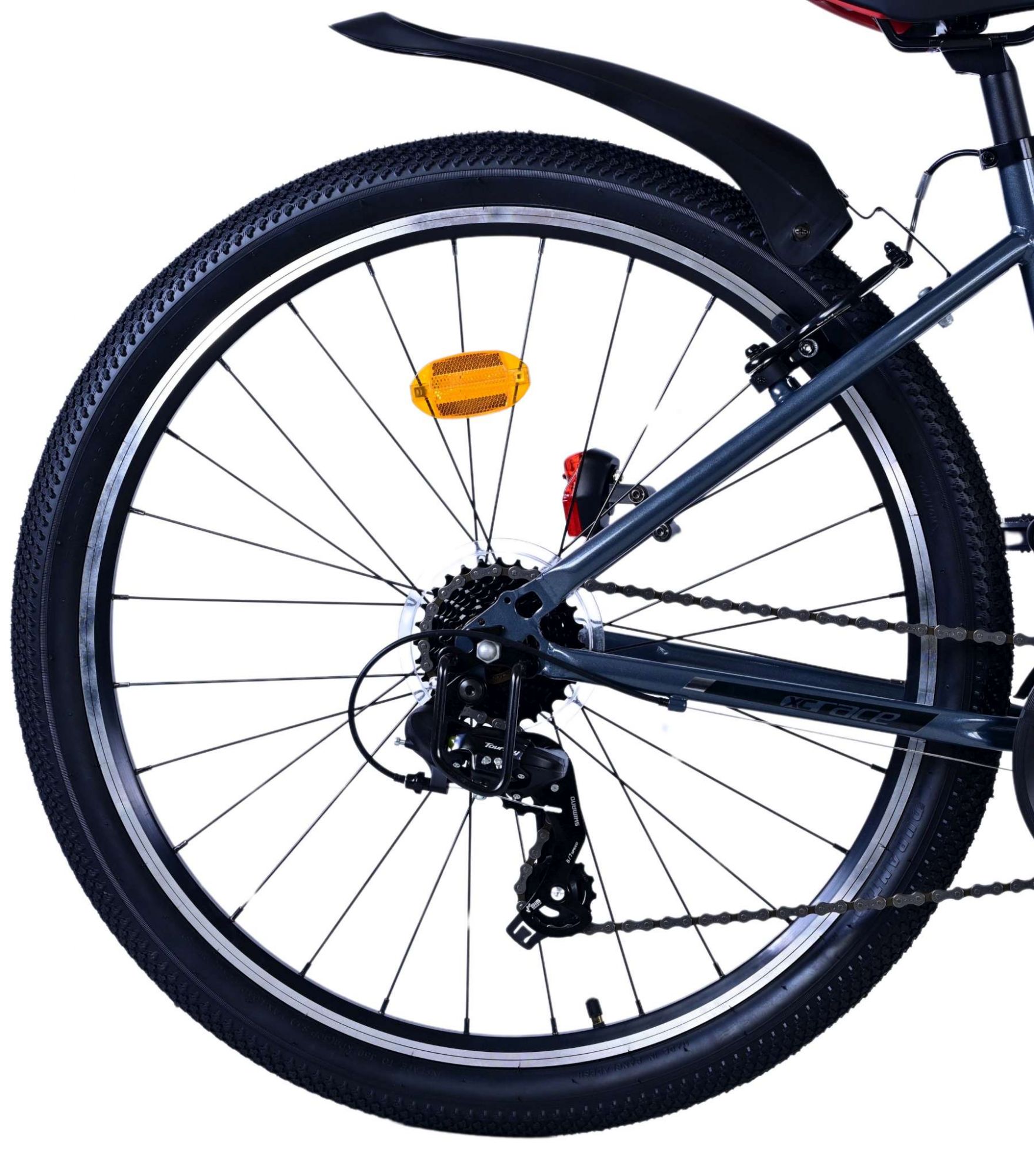 Volare XC Race Kinderfiets - 26 inch - 21 speed - Rood/Grijs 2 Volare XC Race Kinderfiets - 26 inch - 21 speed - Rood/Grijs - Afbeelding 2