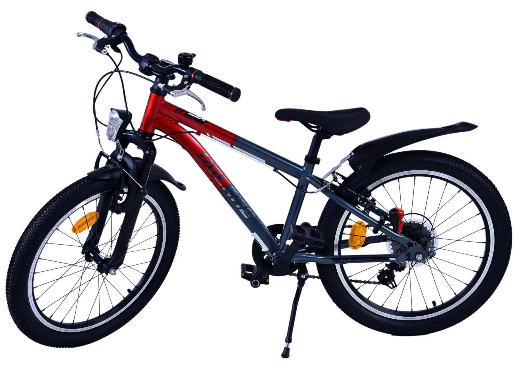 Volare XC Race Kinderfiets - 20 inch - 7 speed - Rood/Grijs 9 Volare XC Race Kinderfiets - 20 inch - 7 speed - Rood/Grijs - Afbeelding 9
