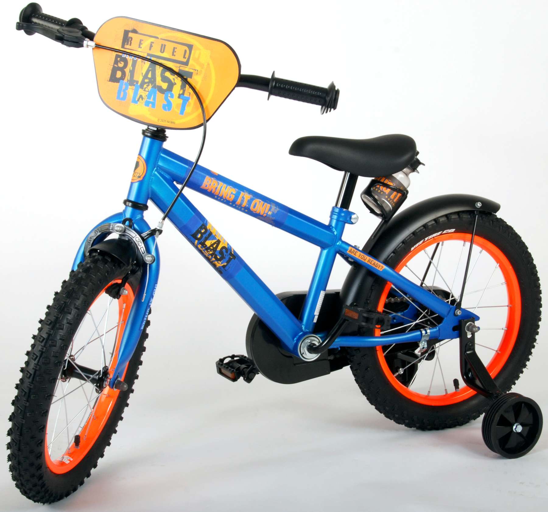 NERF Kinderfiets - Jongens - 16 inch - Satijn Blauw 13 NERF Kinderfiets - Jongens - 16 inch - Satijn Blauw - Afbeelding 13