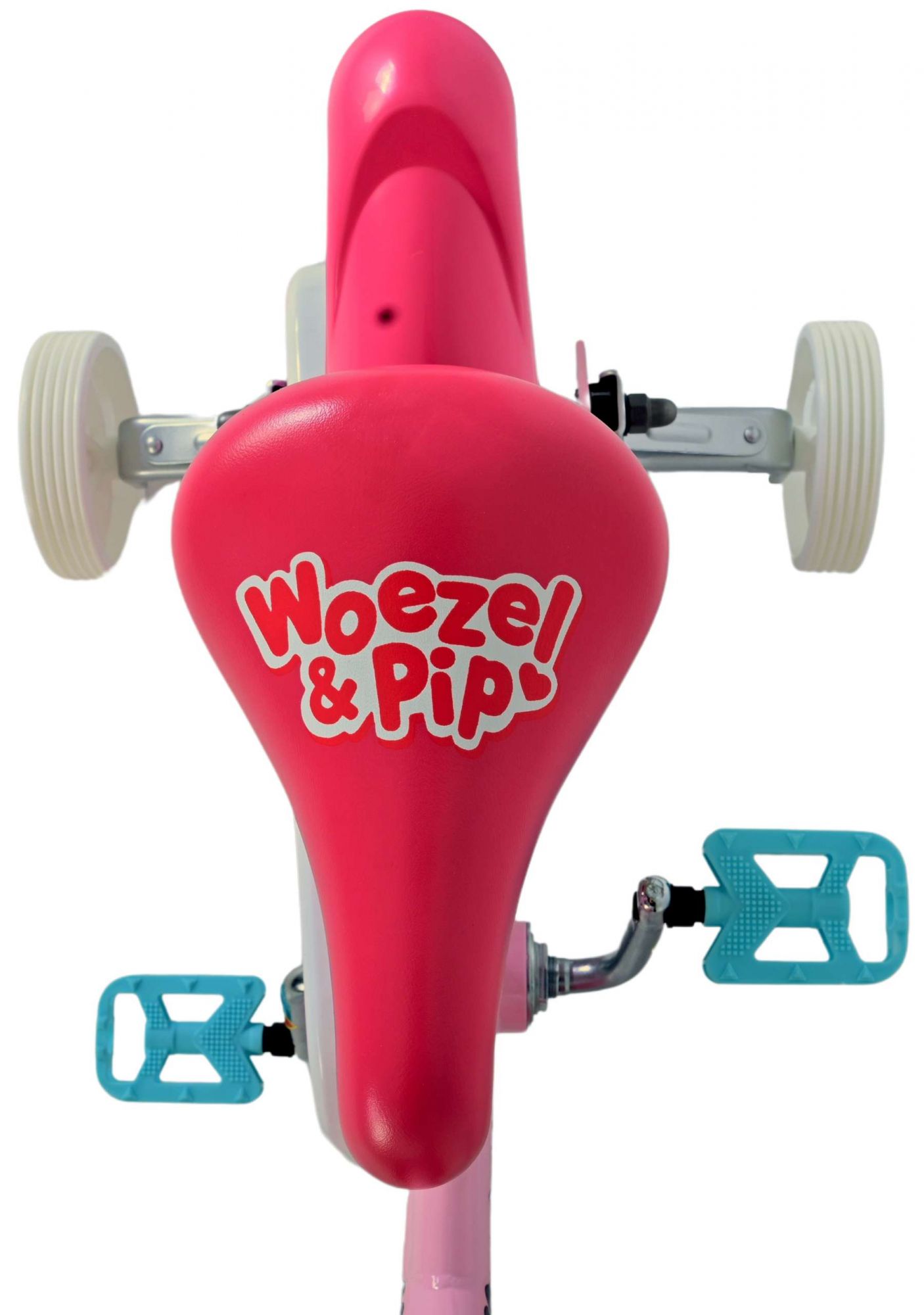 Woezel & Pip Kinderfiets - Meisjes - 12 inch - Roze 5 Woezel & Pip Kinderfiets - Meisjes - 12 inch - Roze - Afbeelding 5