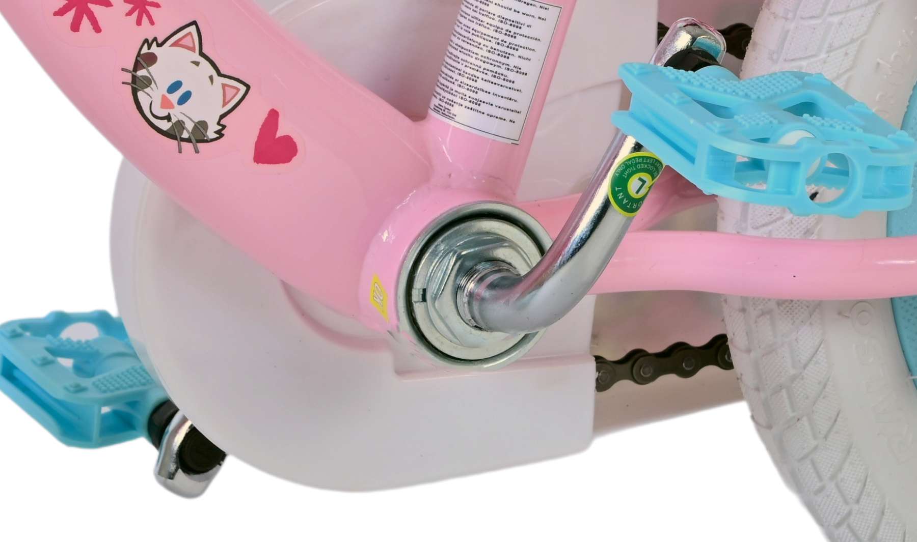 Woezel & Pip Kinderfiets - Meisjes - 12 inch - Roze 10 Woezel & Pip Kinderfiets - Meisjes - 12 inch - Roze - Afbeelding 10