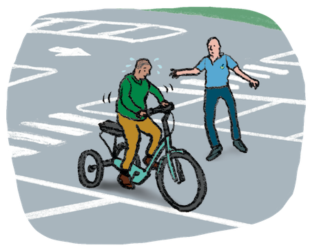 Fietsdocent herman Los B