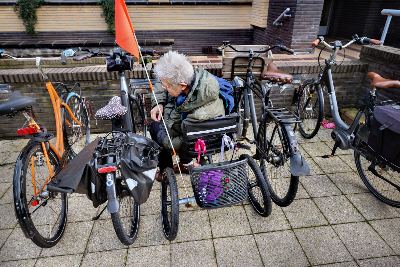 Fietsparkeer actie Iedereen is slim.